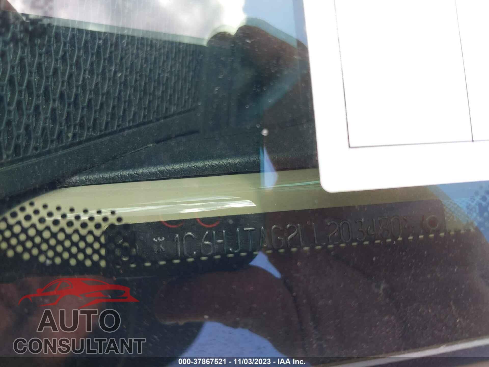 JEEP GLADIATOR 2020 - 1C6HJTAG2LL203480