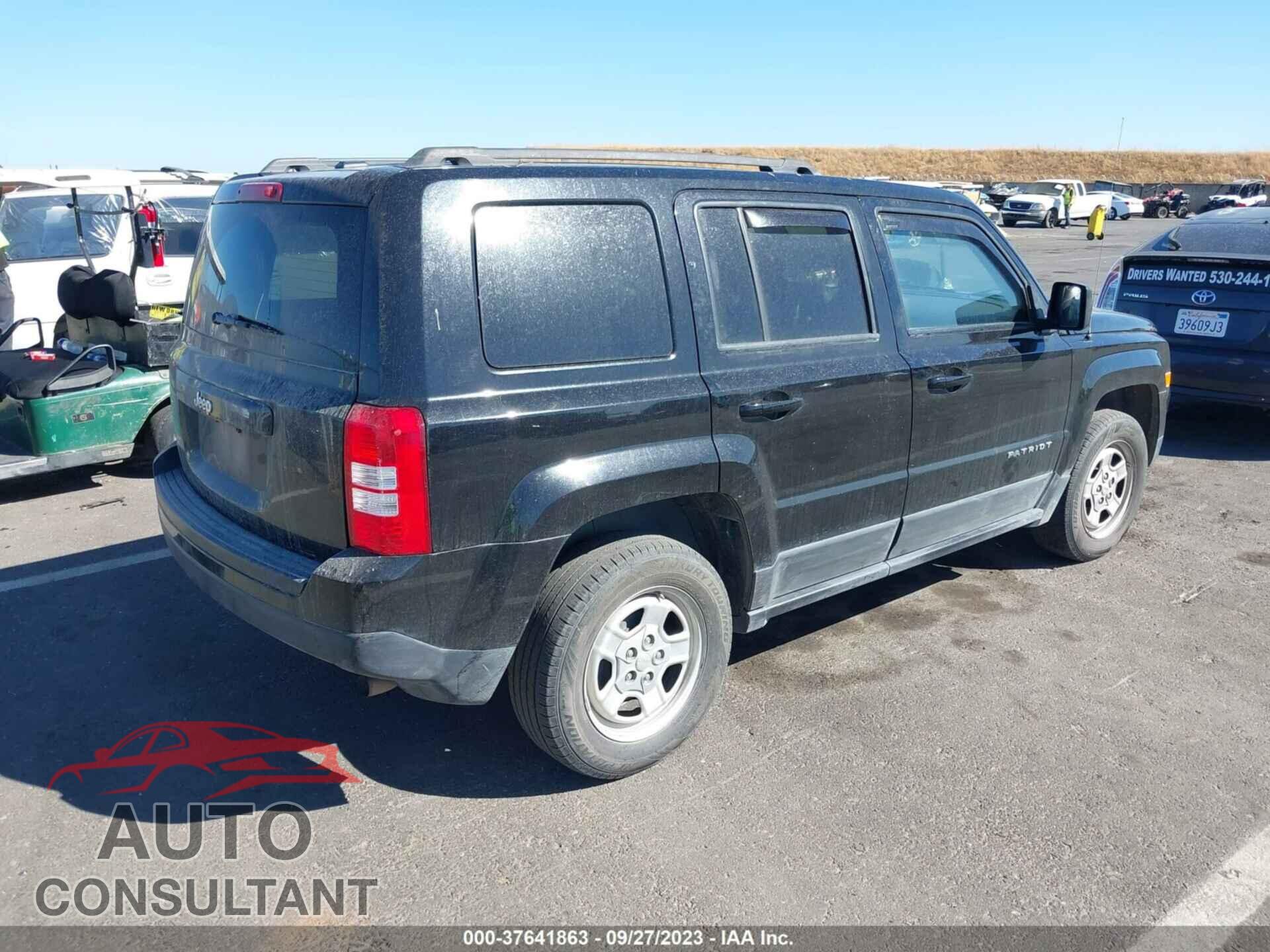 JEEP PATRIOT 2016 - 1C4NJPBA3GD670064