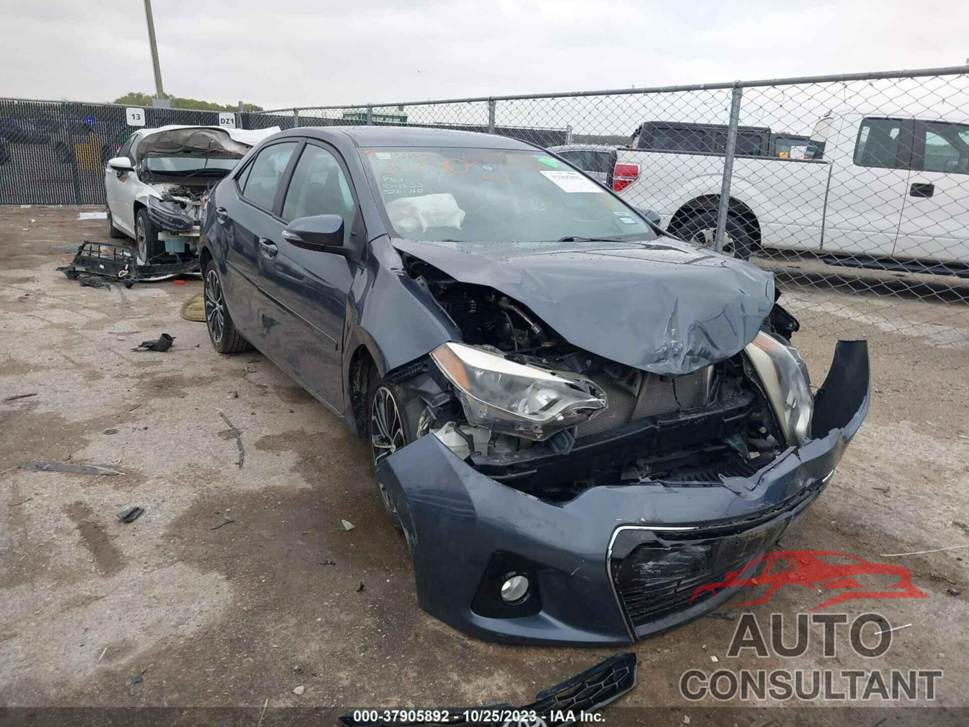TOYOTA COROLLA 2016 - 5YFBURHE1GP466991