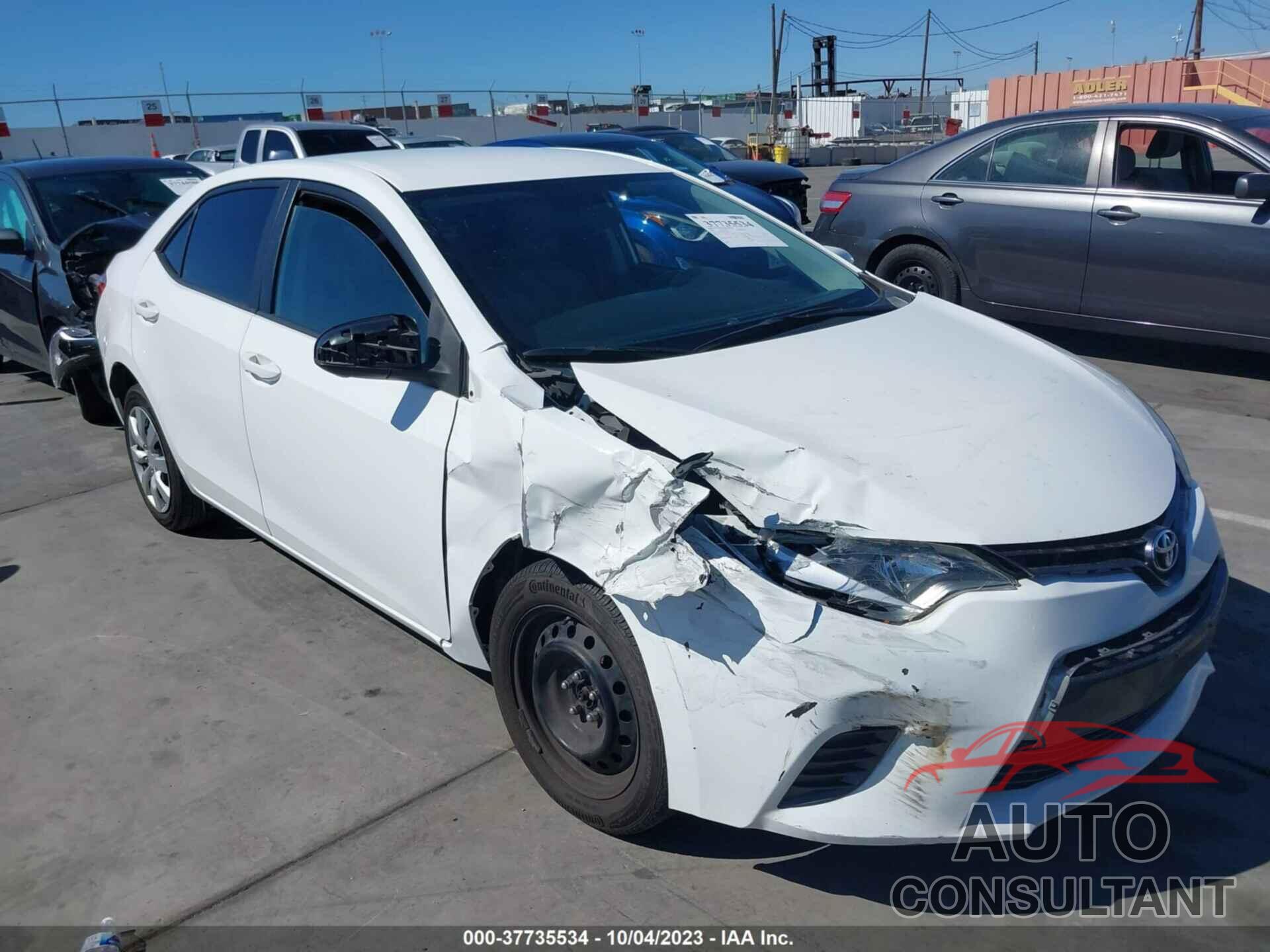 TOYOTA COROLLA 2015 - 5YFBURHE3FP199657