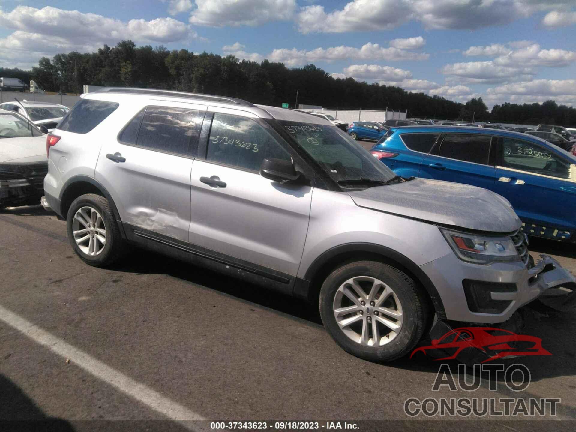 FORD EXPLORER 2016 - 1FM5K7B89GGB03801