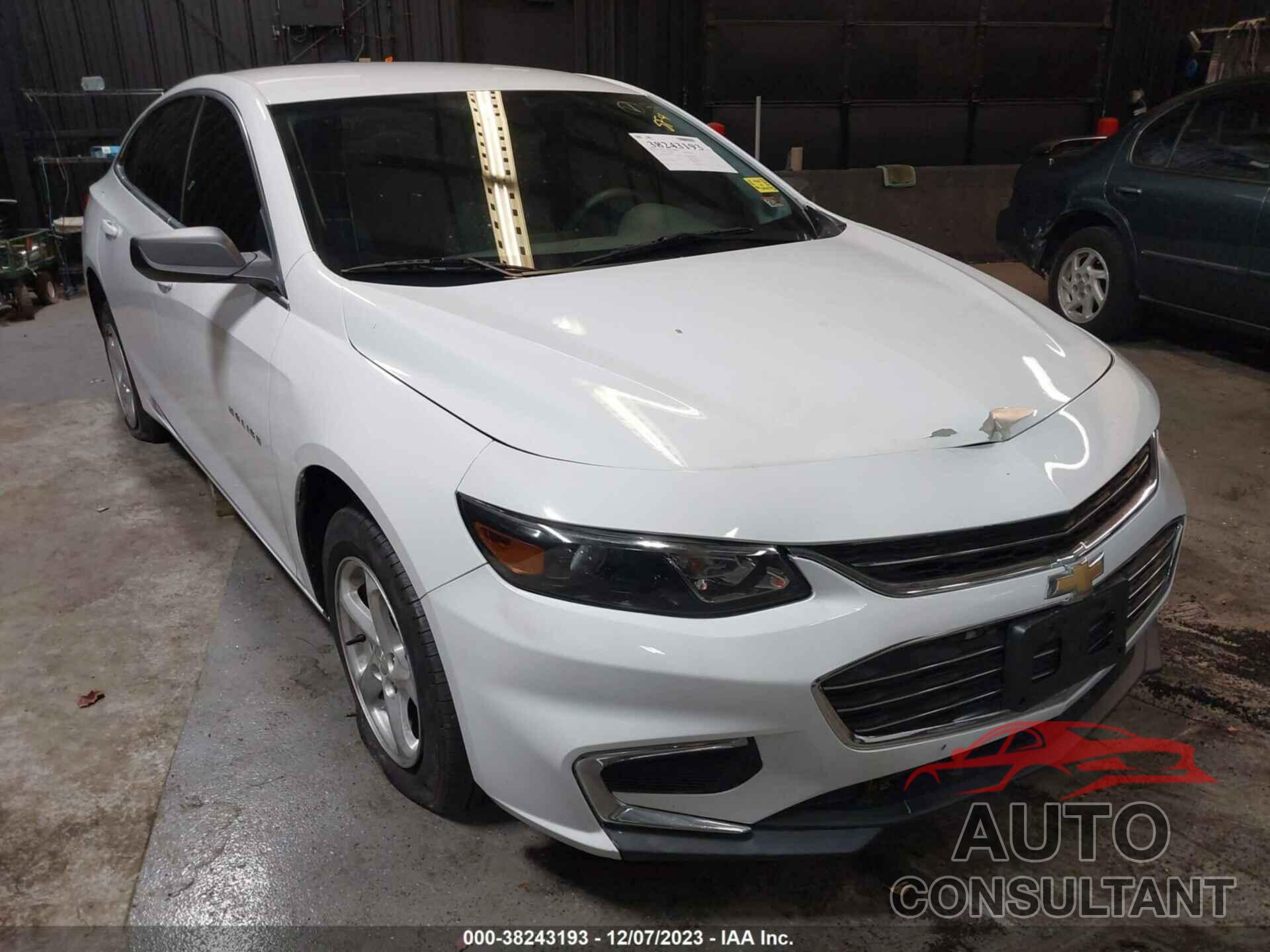 CHEVROLET MALIBU 2017 - 1G1ZB5STXHF124414