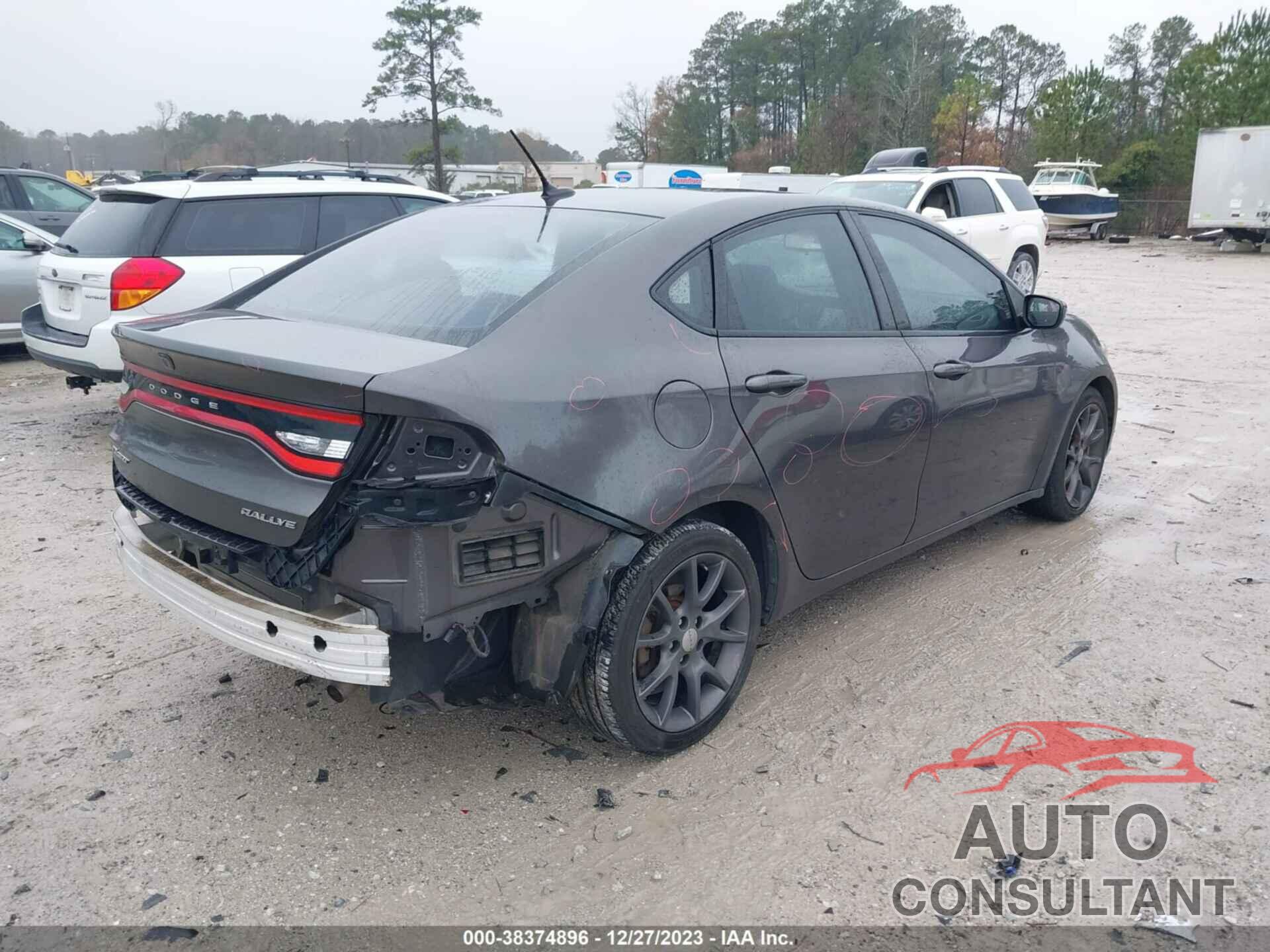 DODGE DART 2016 - 1C3CDFBB0GD529961