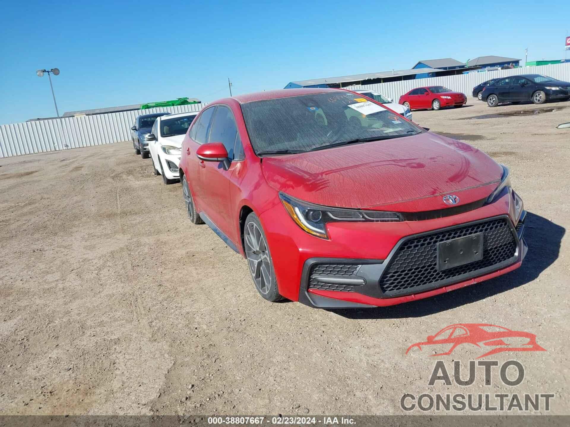TOYOTA COROLLA 2021 - JTDS4MCE6MJ067715
