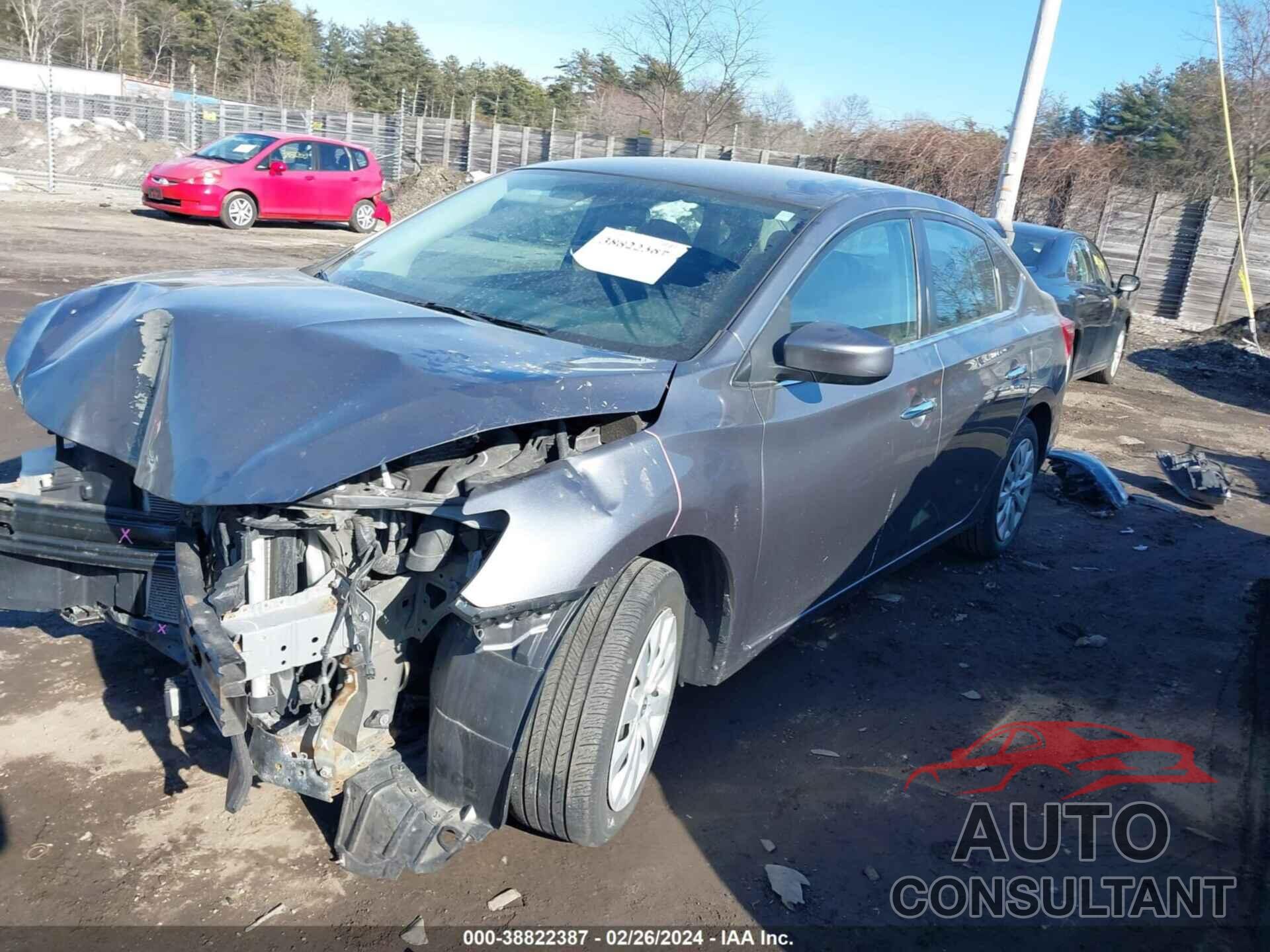 NISSAN SENTRA 2018 - 3N1AB7APXJY242243