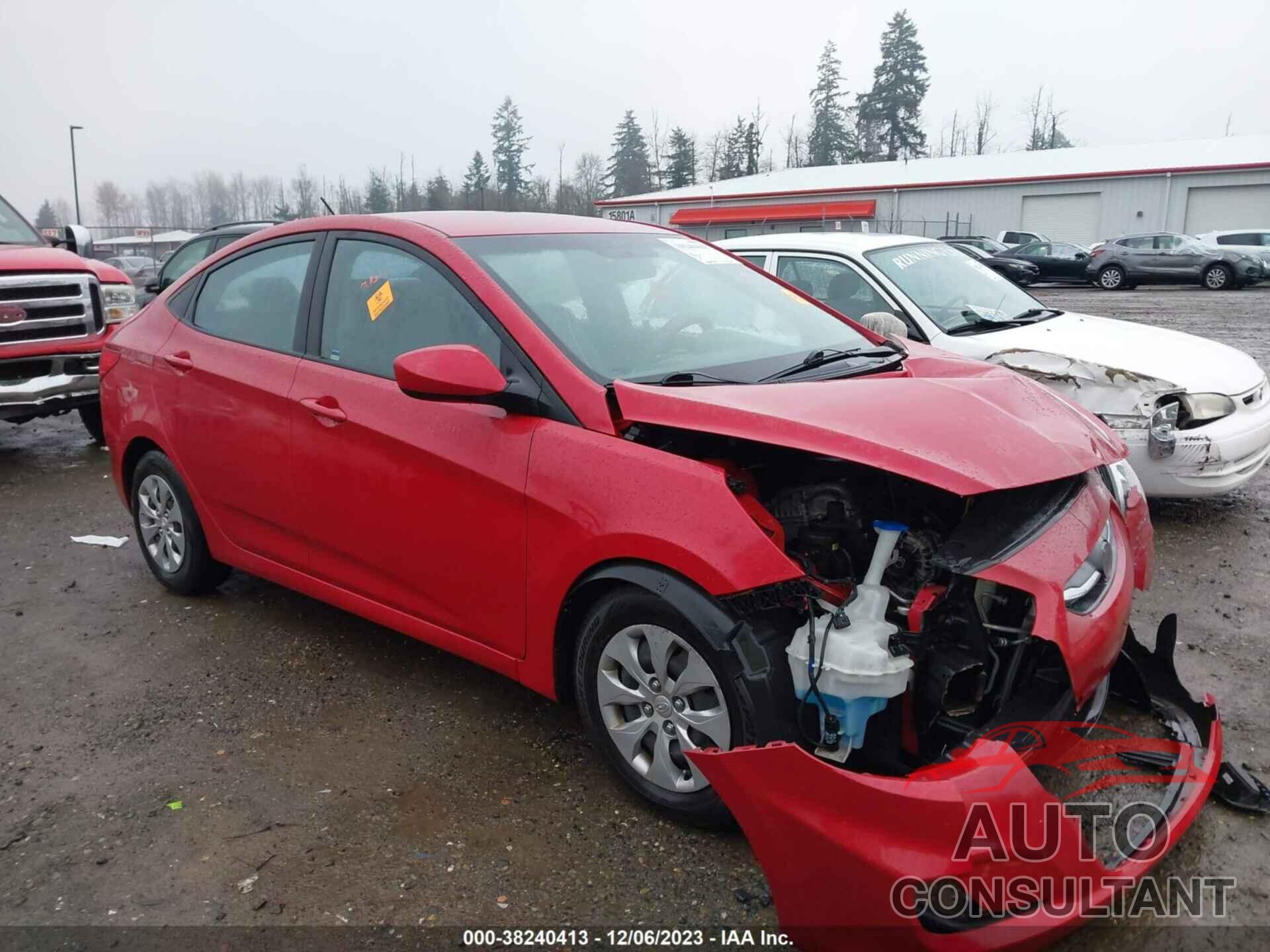 HYUNDAI ACCENT 2016 - KMHCT4AE0GU112172