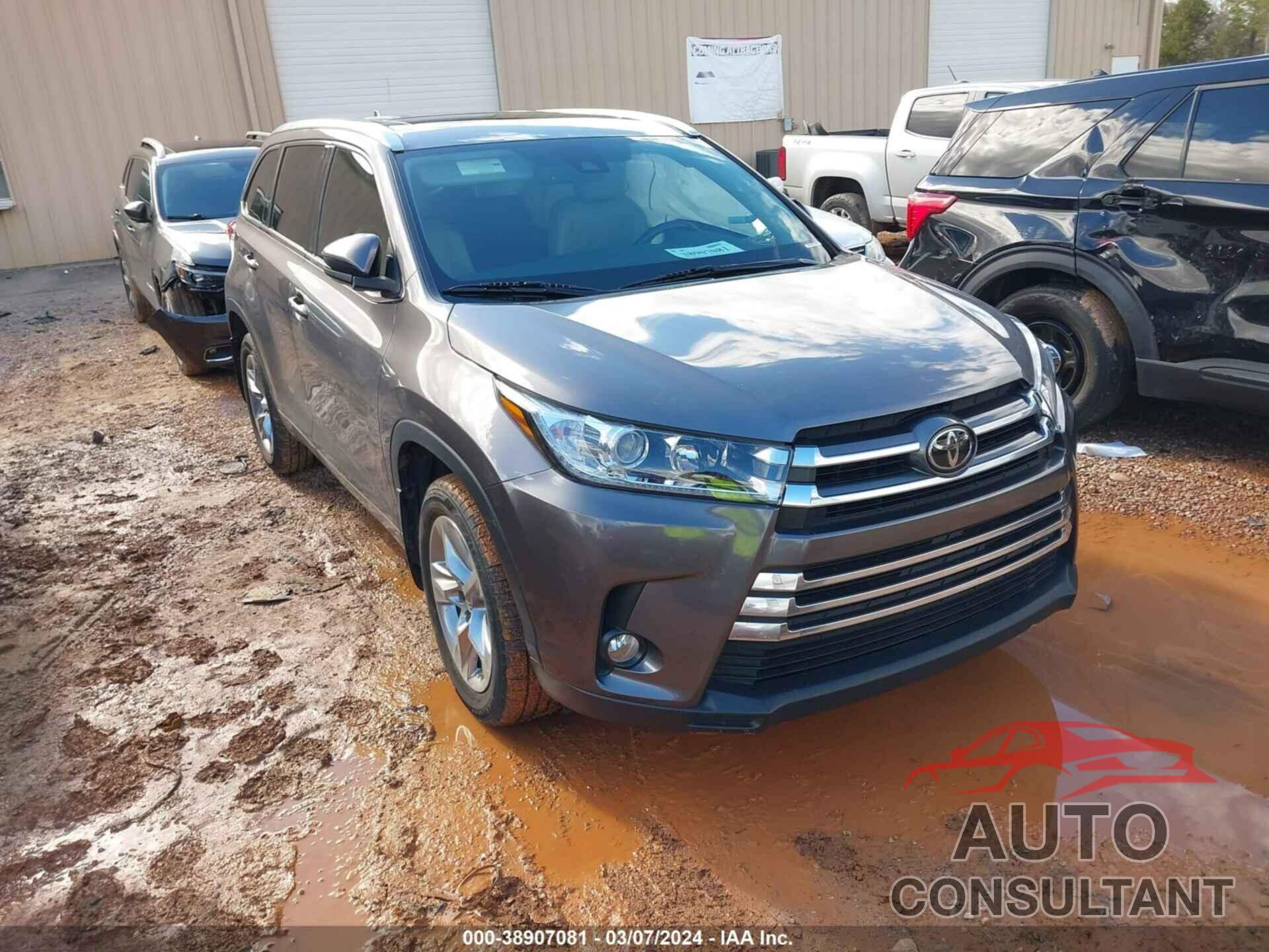 TOYOTA HIGHLANDER 2017 - 5TDDZRFH7HS463920