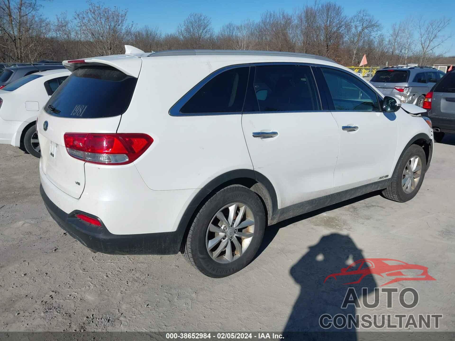 KIA SORENTO 2017 - 5XYPGDA51HG312118