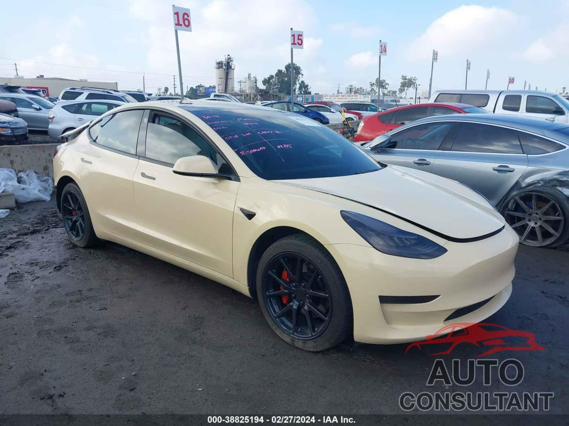TESLA MODEL 3 2021 - 5YJ3E1EB4MF849442