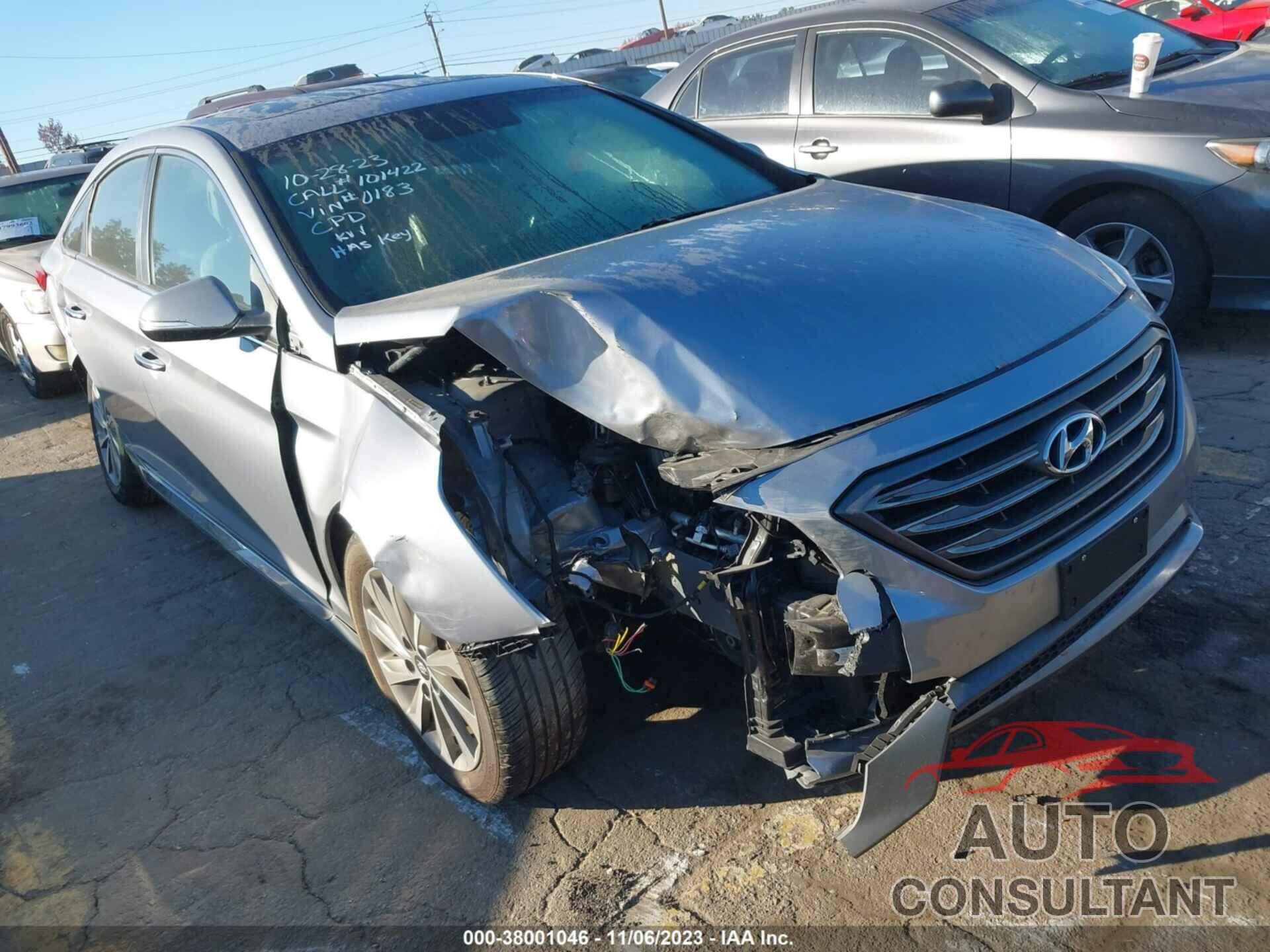 HYUNDAI SONATA 2017 - 5NPE34AF7HH560183