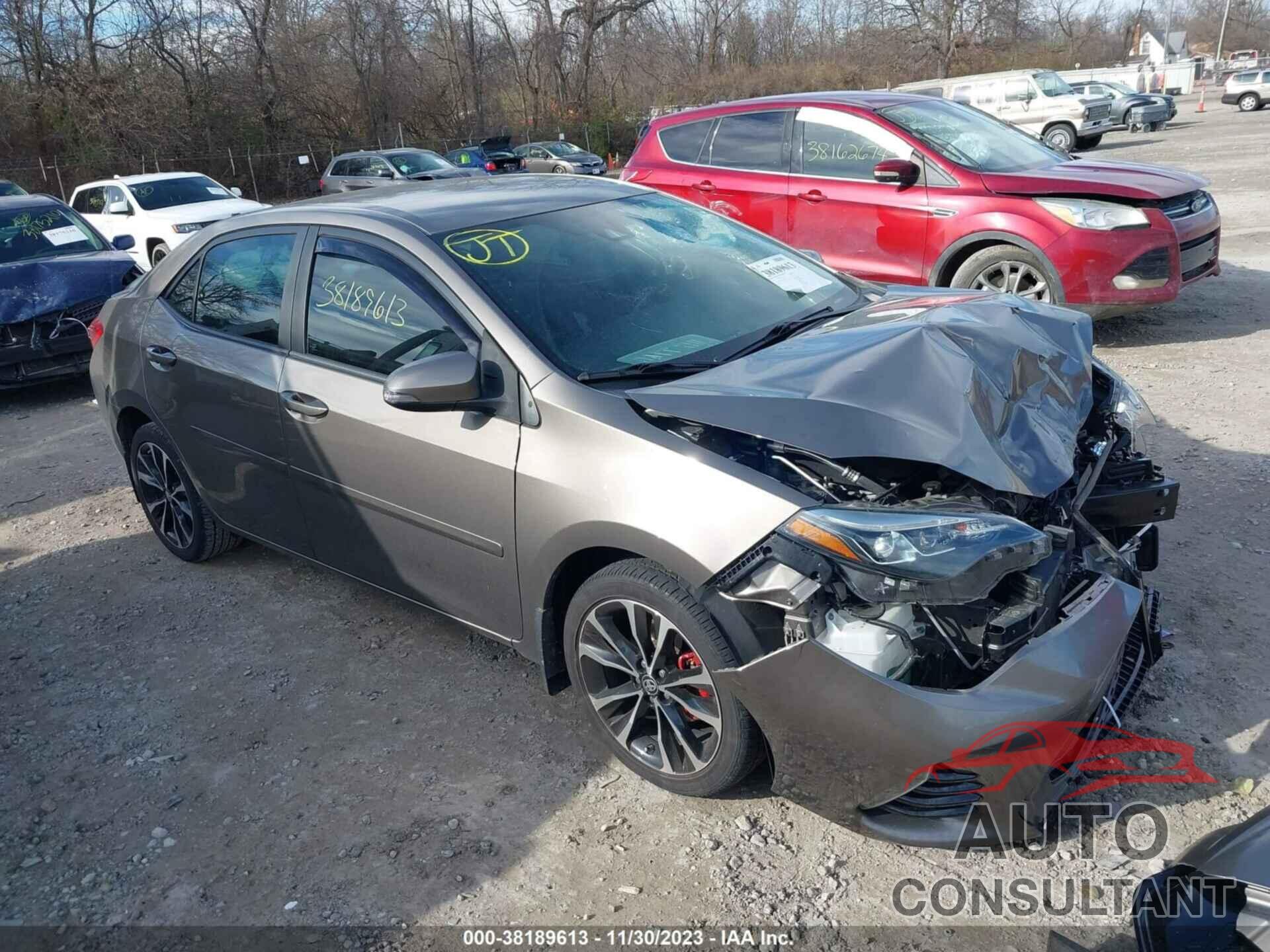TOYOTA COROLLA 2018 - 2T1BURHE4JC046262