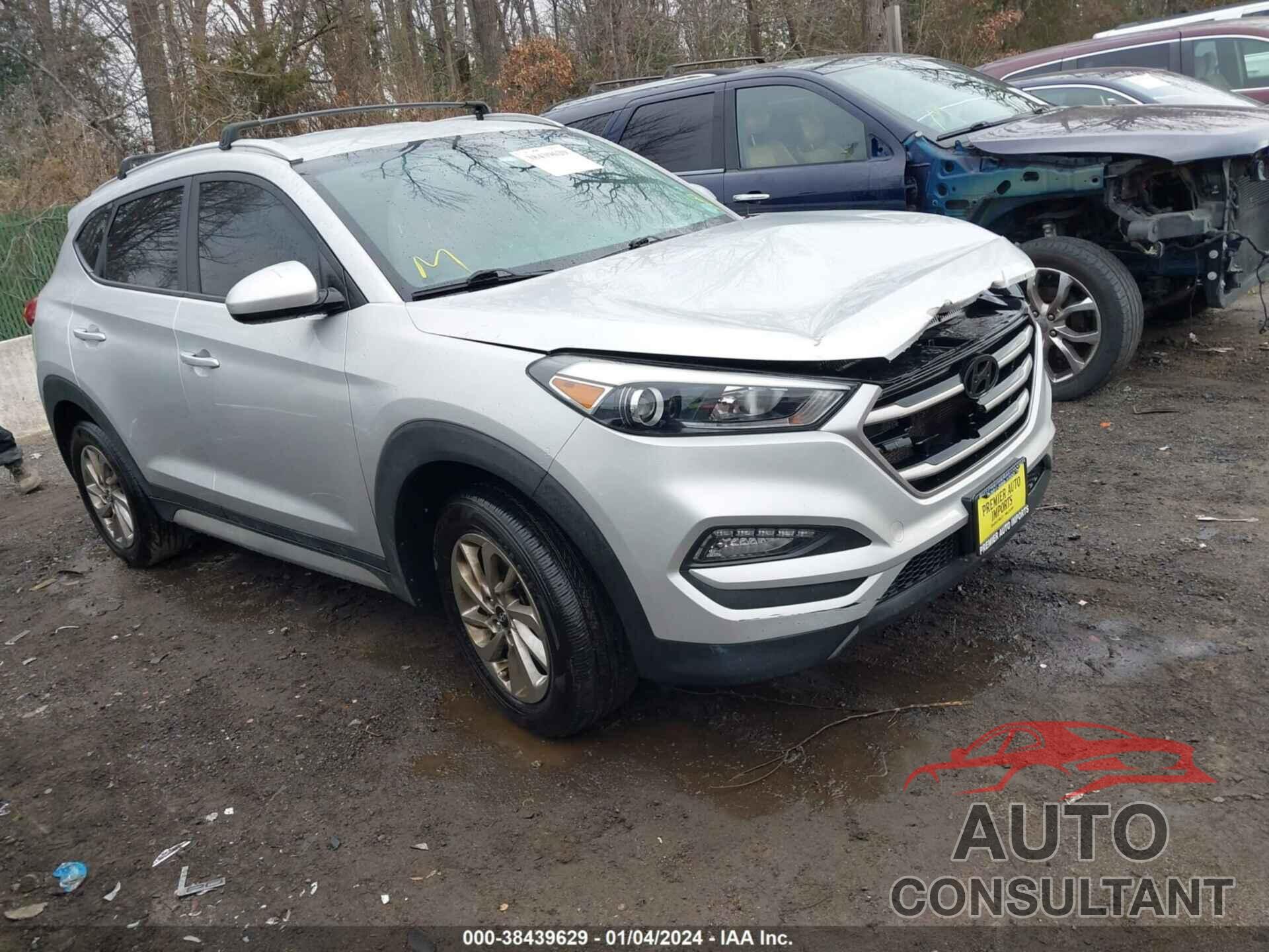 HYUNDAI TUCSON 2017 - KM8J3CA46HU388494