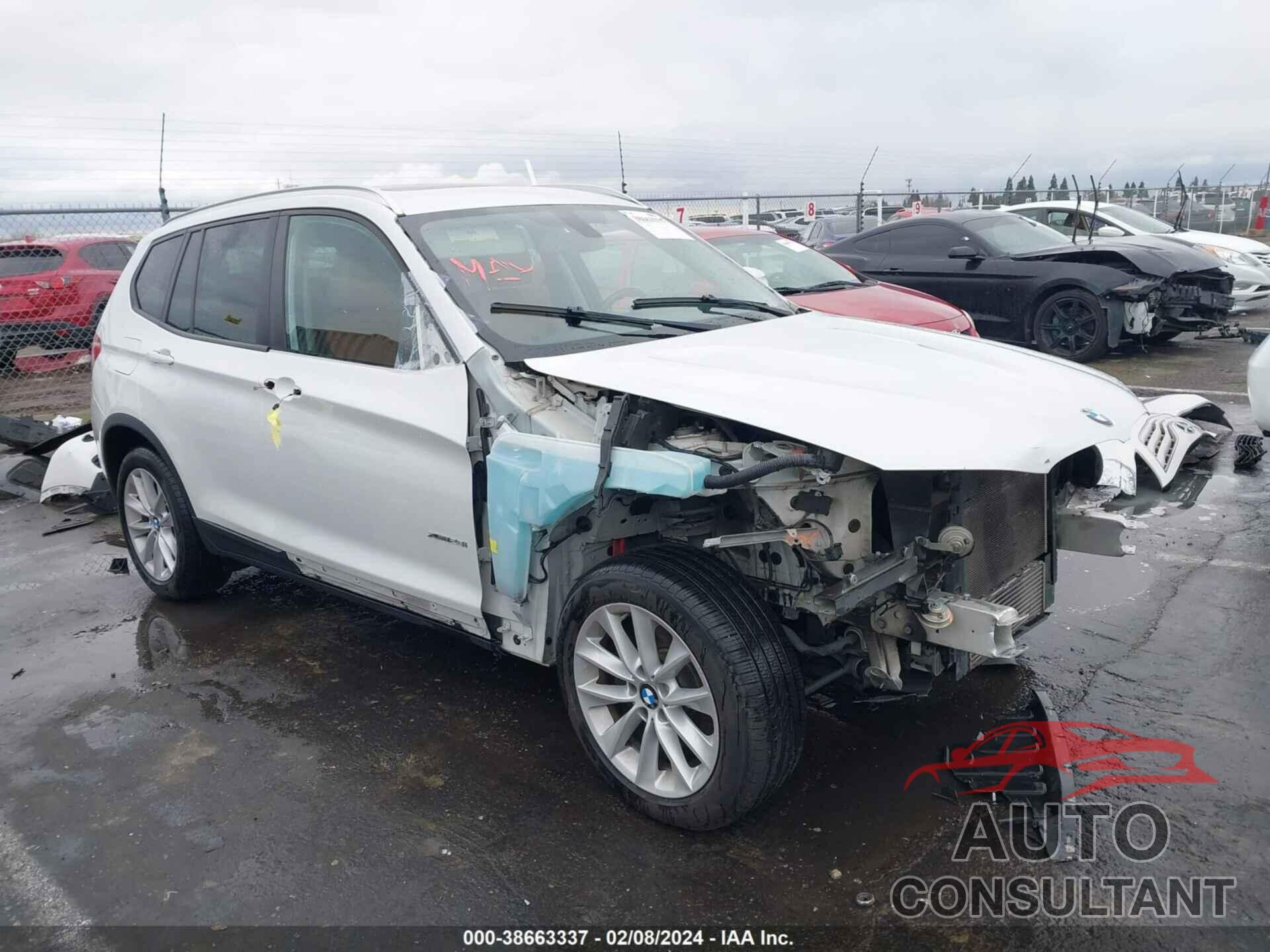 BMW X3 2016 - 5UXWX9C51G0D81368