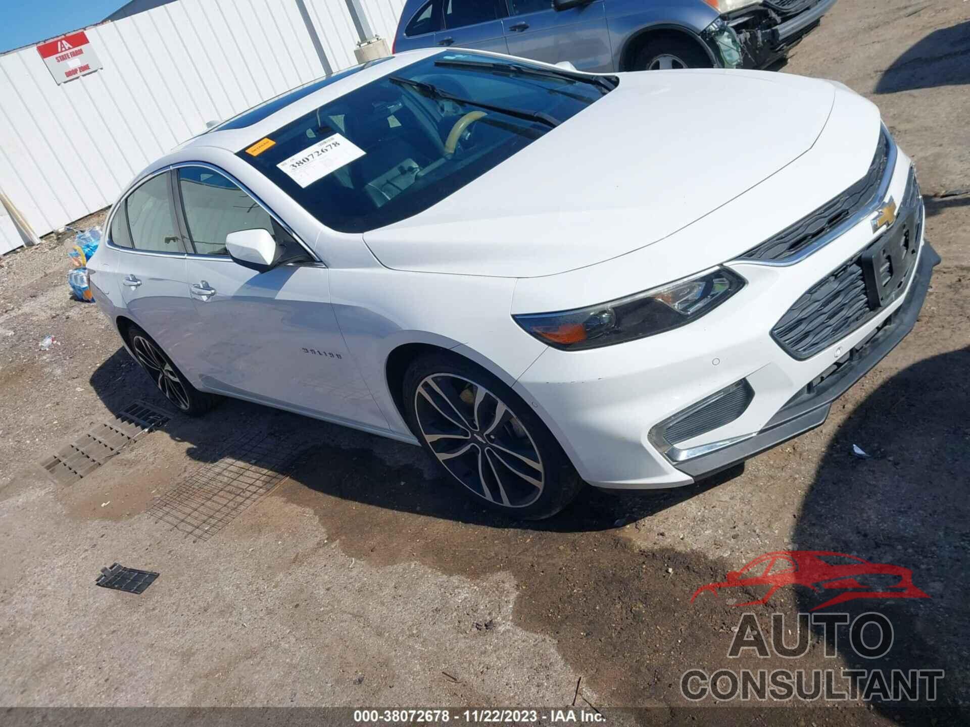 CHEVROLET MALIBU 2016 - 1G1ZH5SX6GF351776