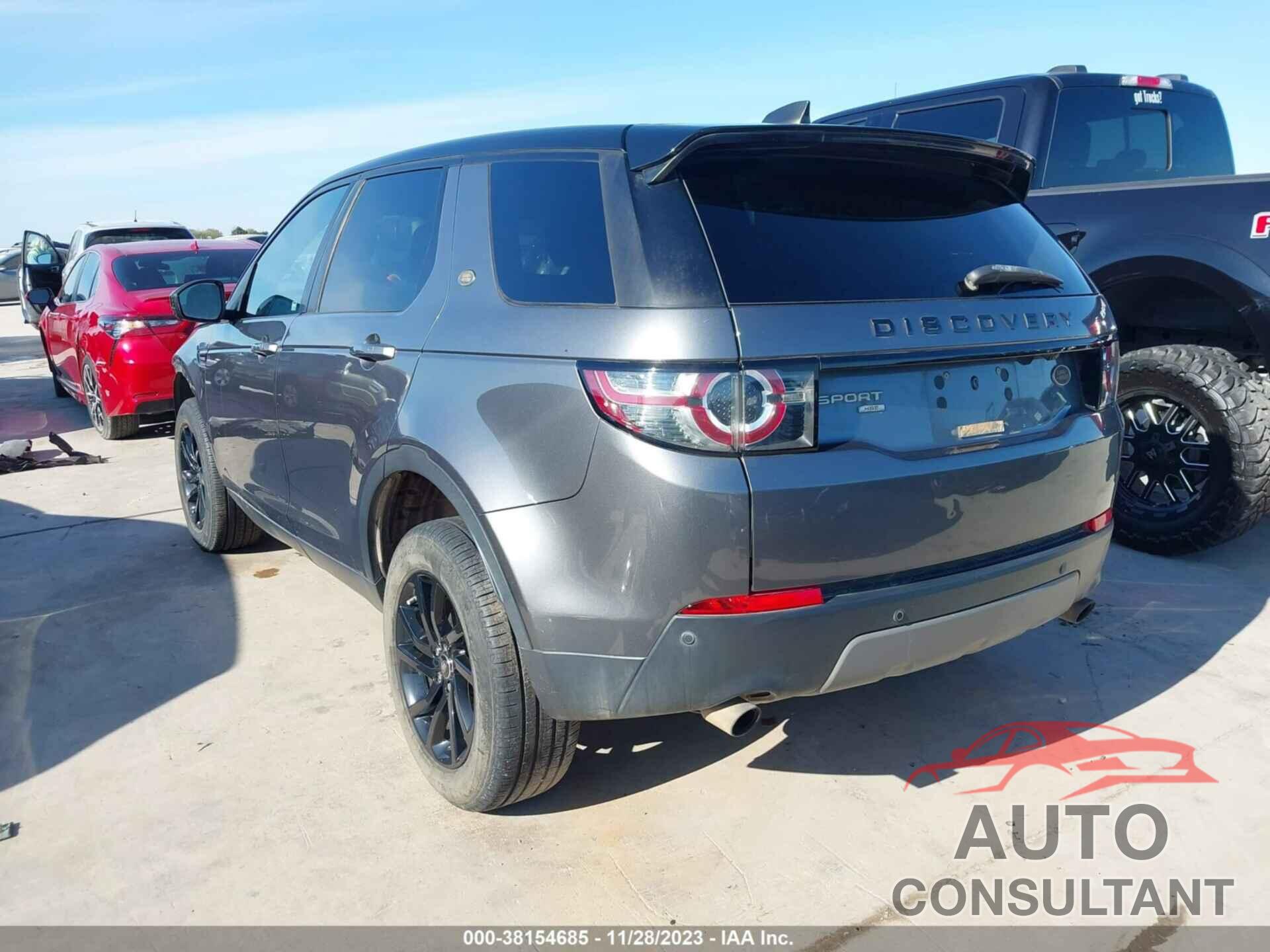 LAND ROVER DISCOVERY SPORT 2017 - SALCR2BG9HH699126