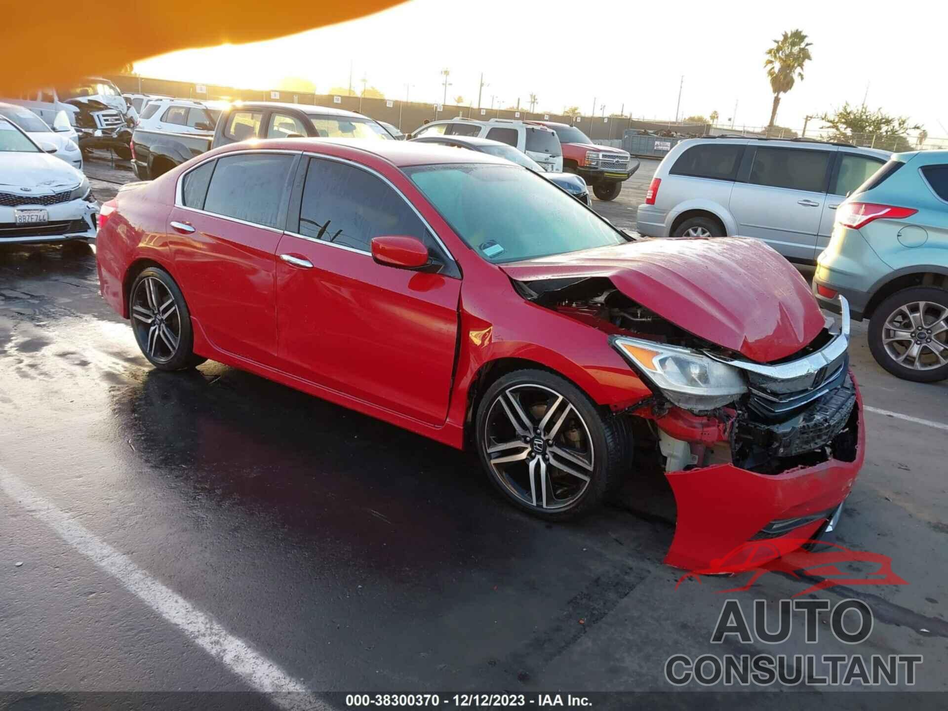 HONDA ACCORD 2016 - 1HGCR2F52GA227956