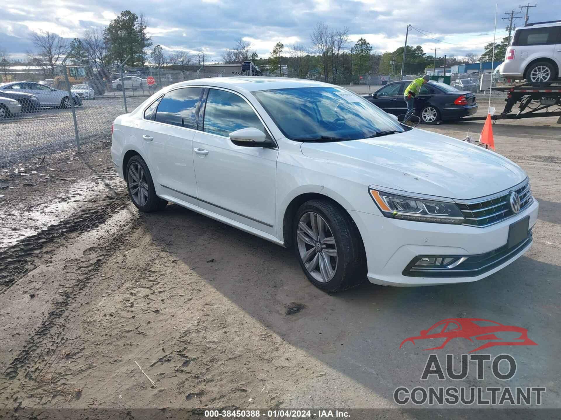 VOLKSWAGEN PASSAT 2017 - 1VWGT7A30HC019226