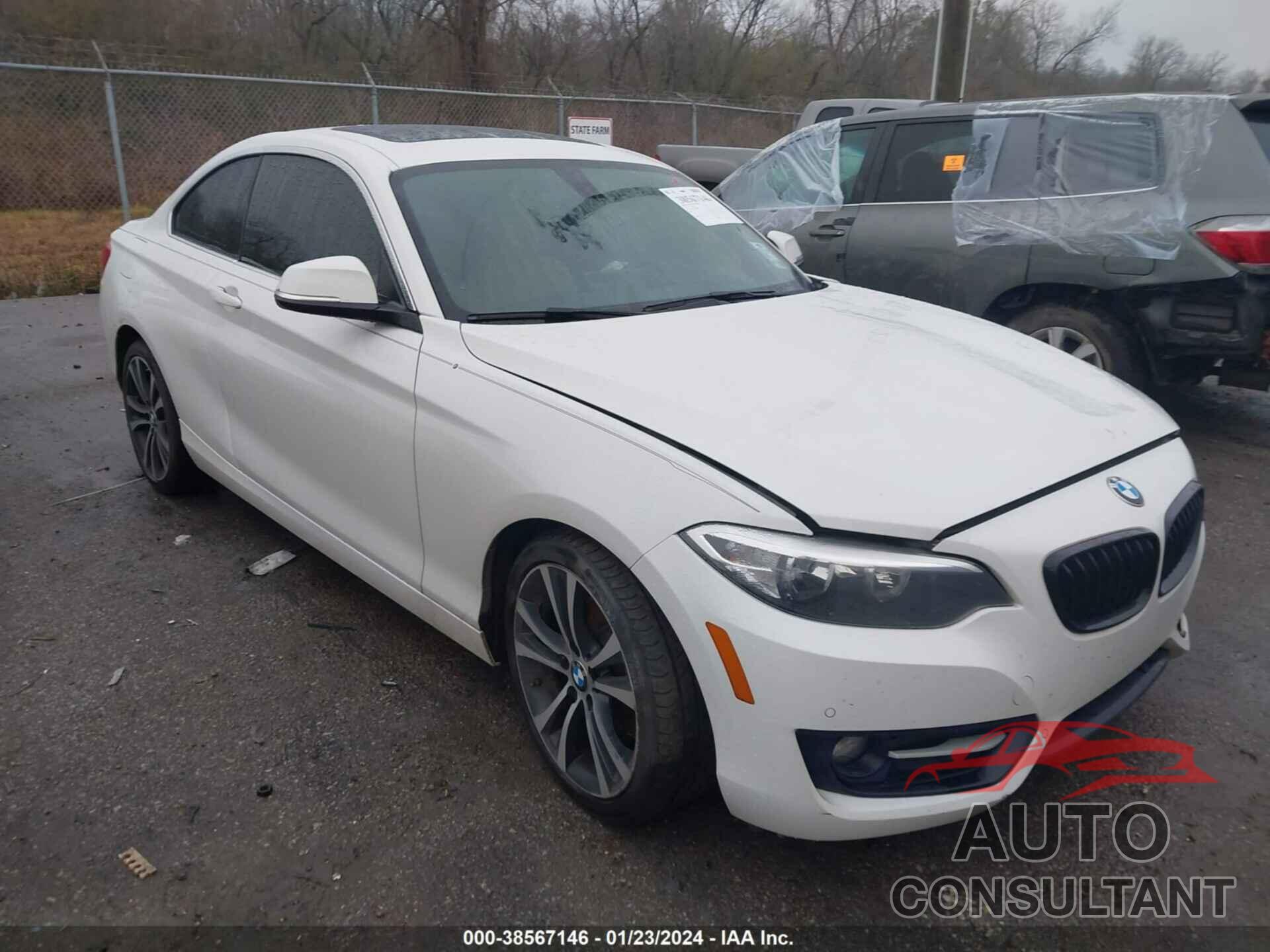 BMW 230I 2017 - WBA2F9C54HV664400