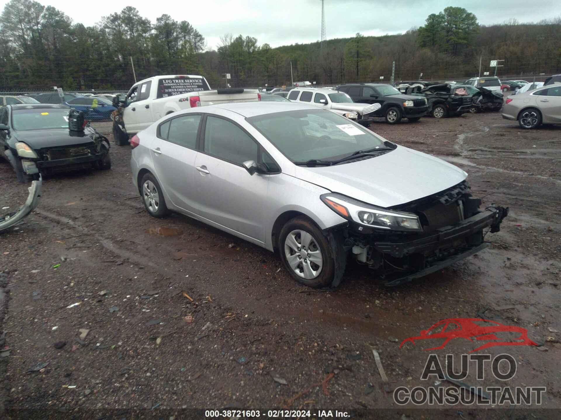 KIA FORTE 2017 - 3KPFK4A76HE121013