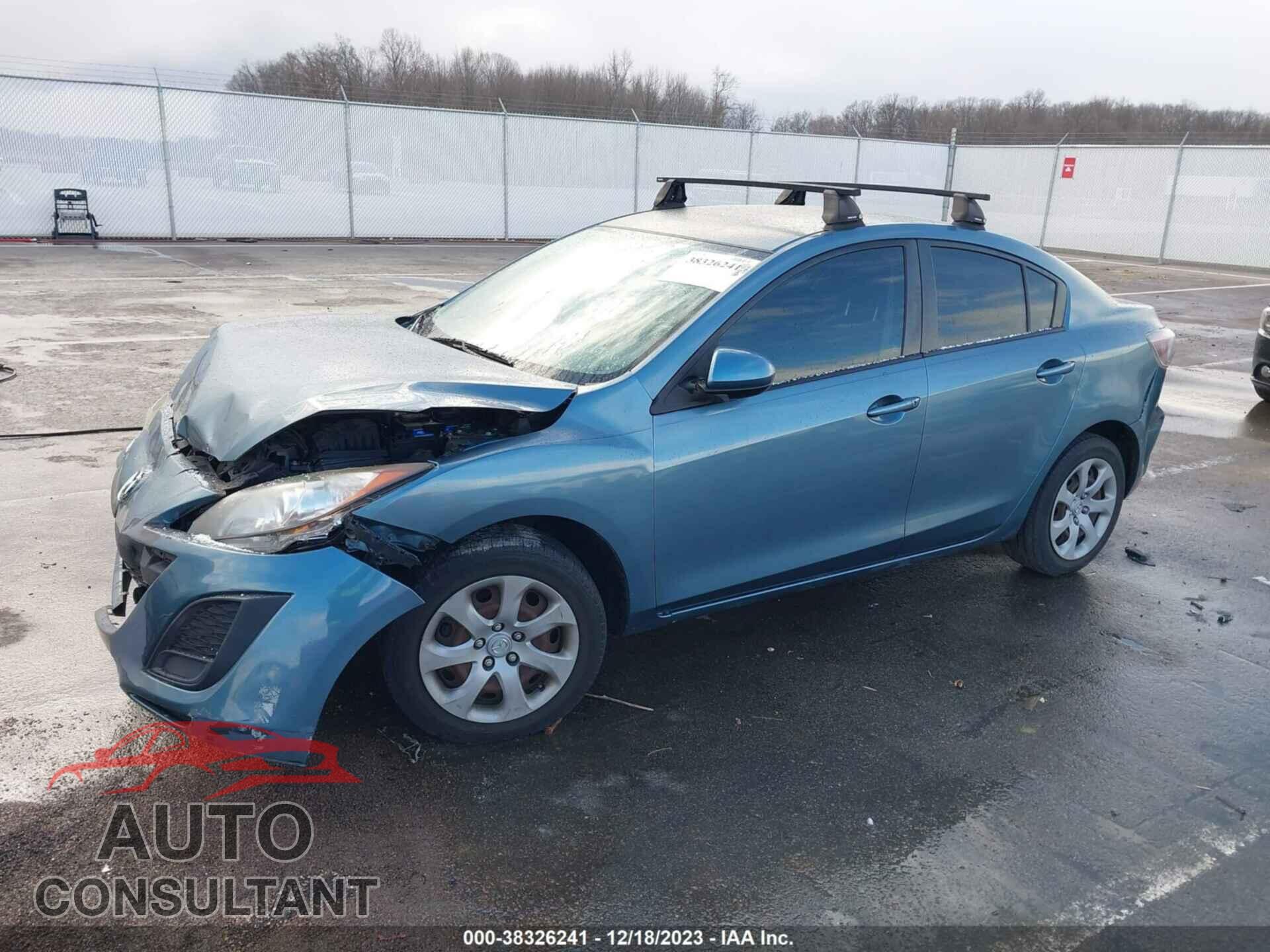 MAZDA MAZDA3 2011 - JM1BL1UF9B1455835