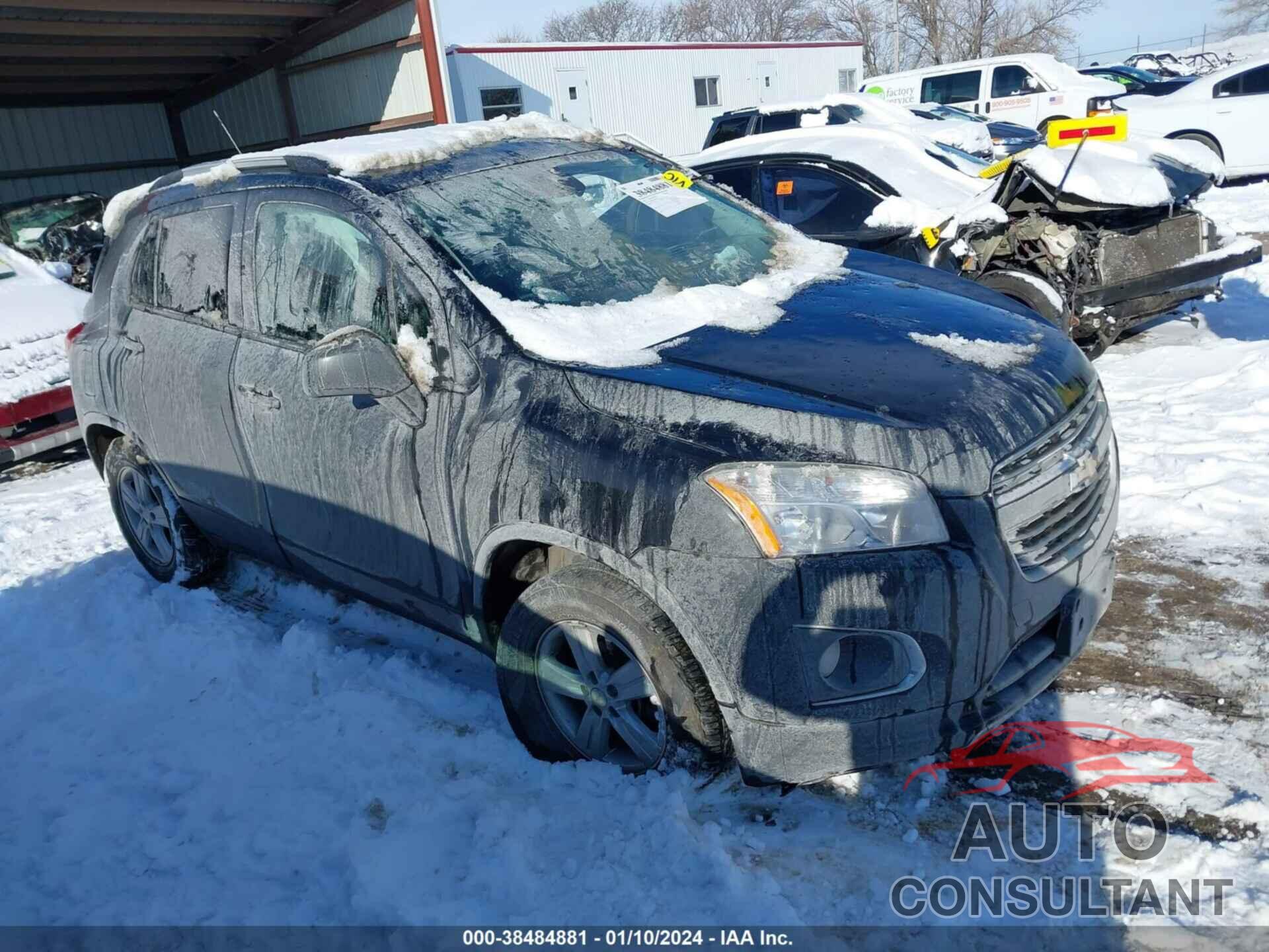 CHEVROLET TRAX 2016 - KL7CJRSB1GB637858