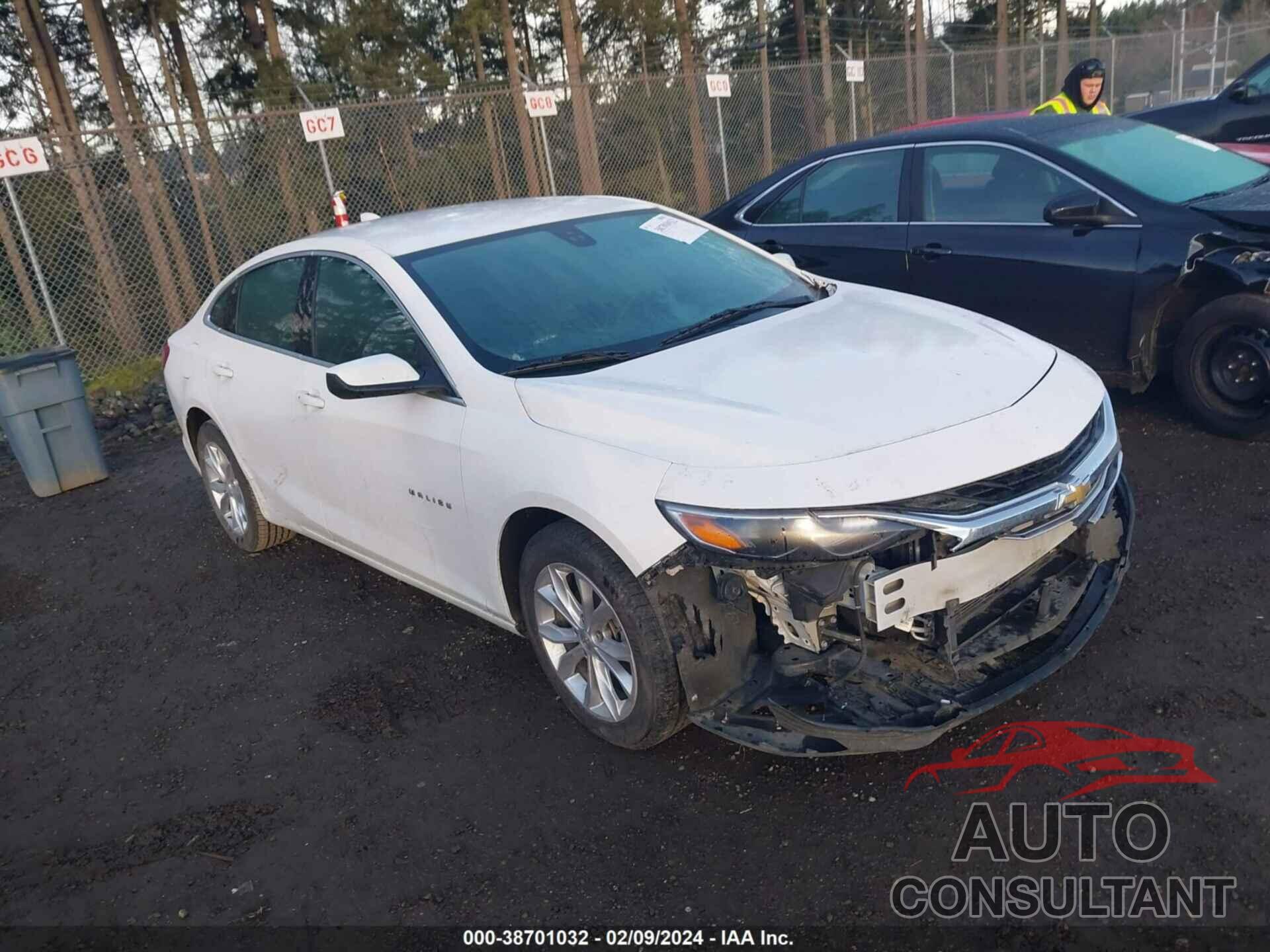 CHEVROLET MALIBU 2020 - 1G1ZD5ST7LF033782