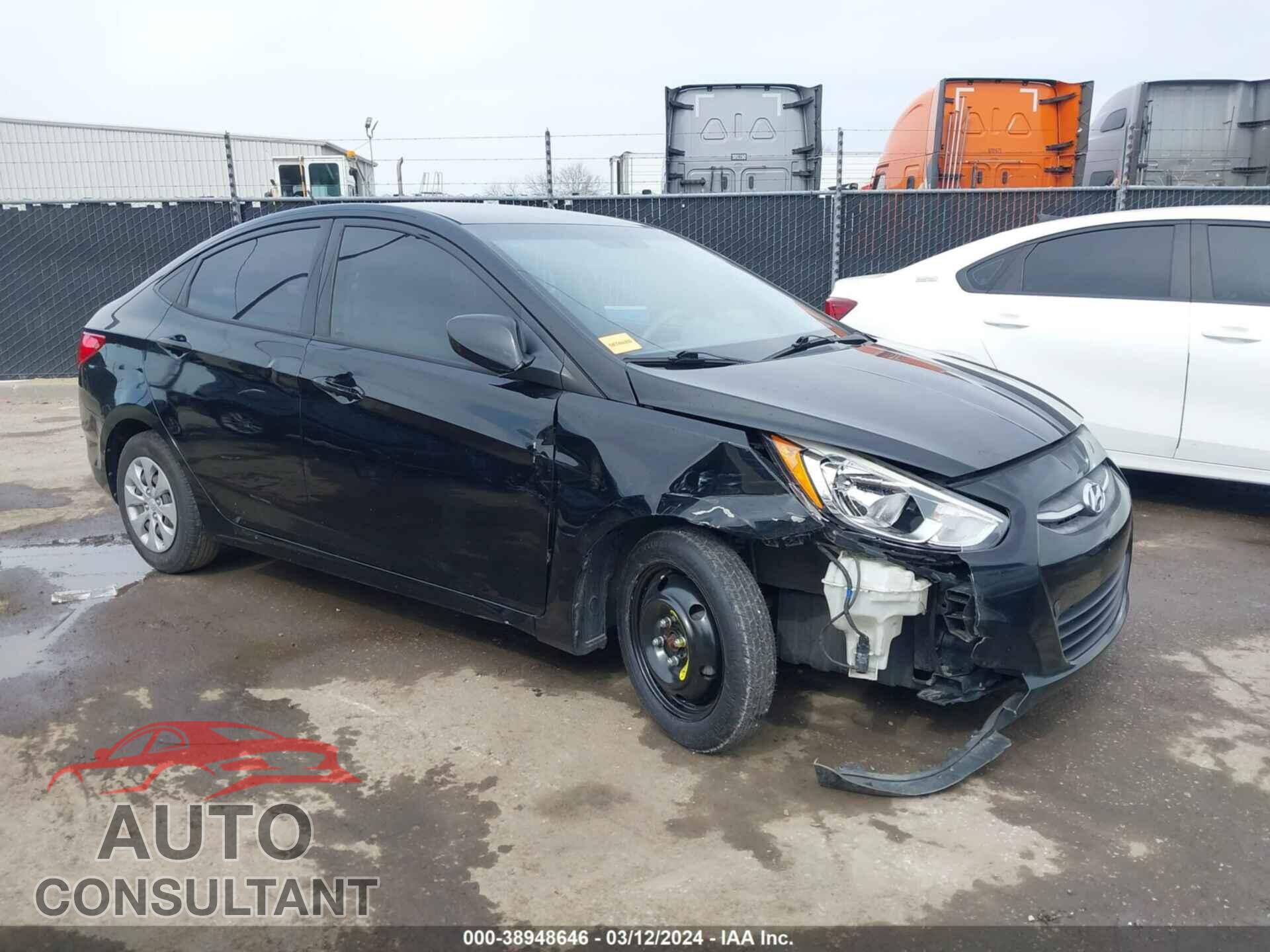 HYUNDAI ACCENT 2016 - KMHCT4AE4GU123322