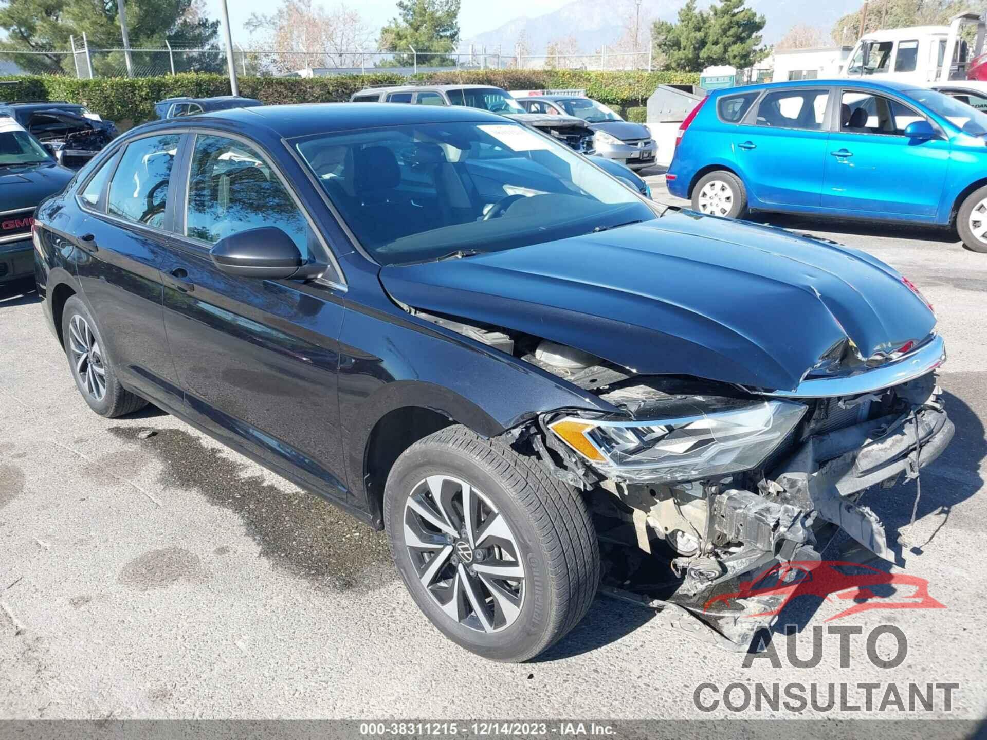VOLKSWAGEN JETTA 2022 - 3VWCM7BU6NM015405