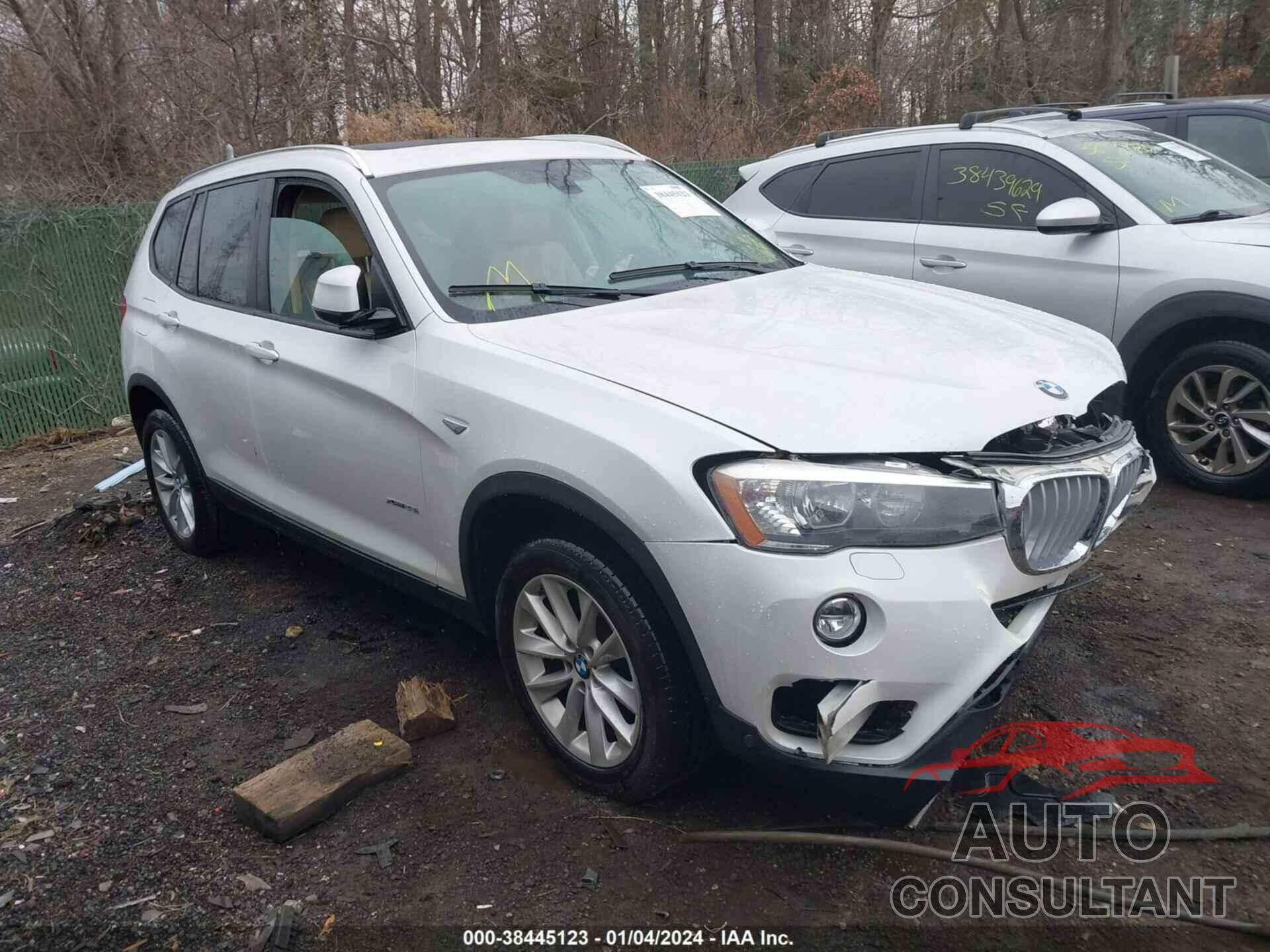 BMW X3 2017 - 5UXWX9C33H0W76615