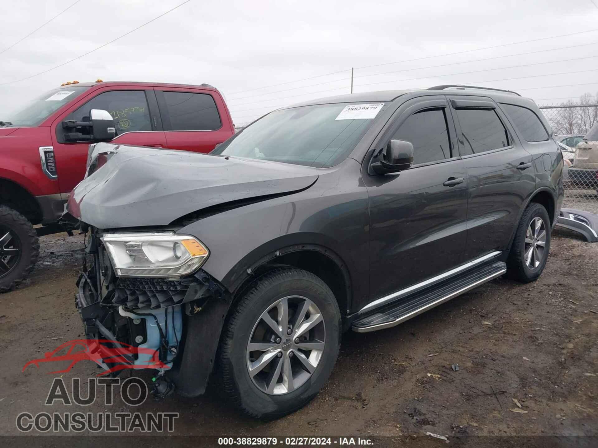 DODGE DURANGO 2016 - 1C4RDJDG2GC387409