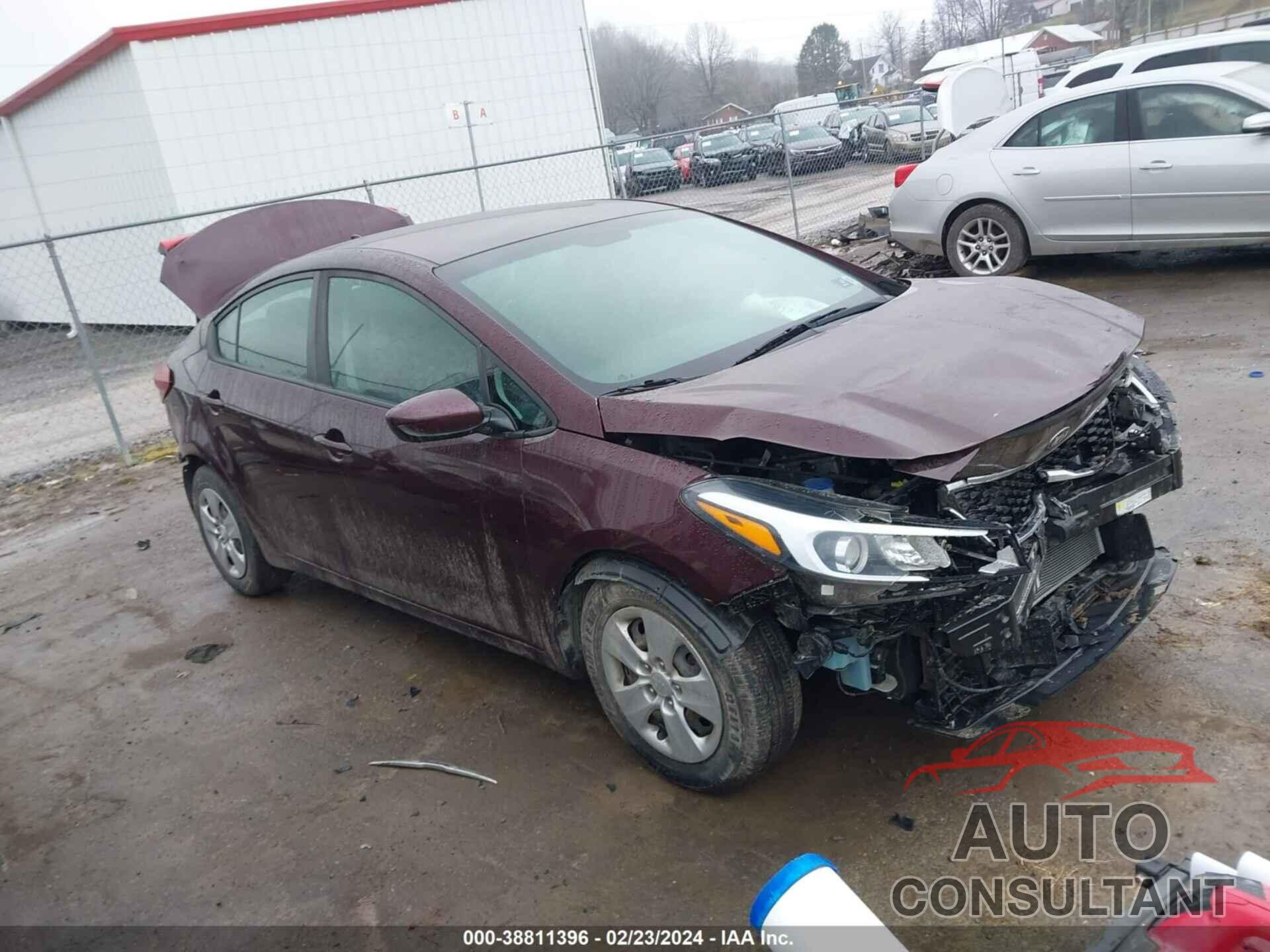 KIA FORTE 2018 - 3KPFK4A73JE167128