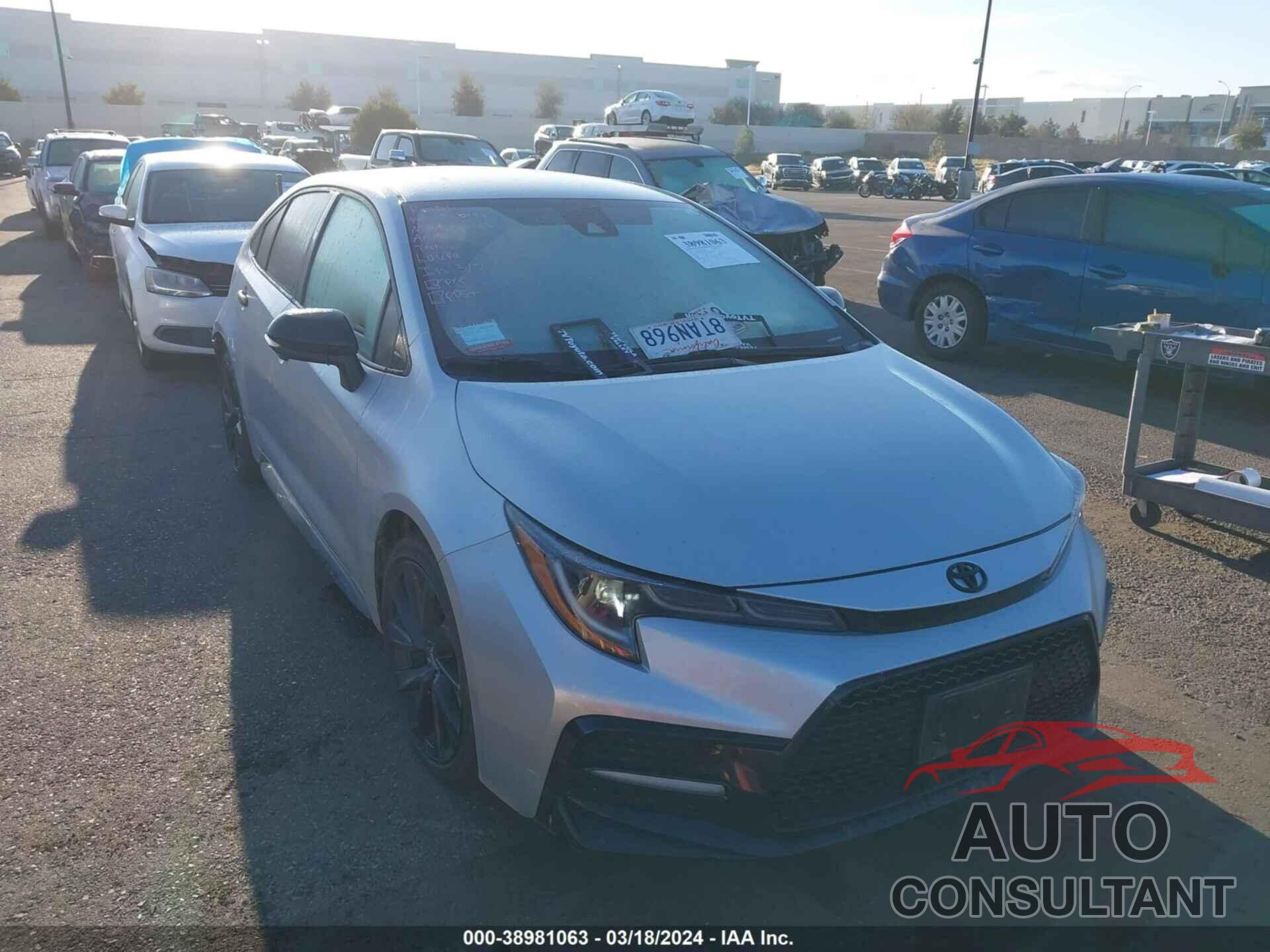 TOYOTA COROLLA 2021 - 5YFS4MCE7MP067587