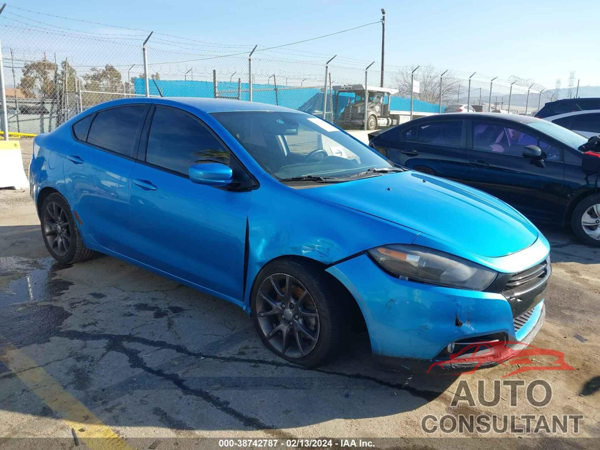 DODGE DART 2016 - 1C3CDFFA4GD819136