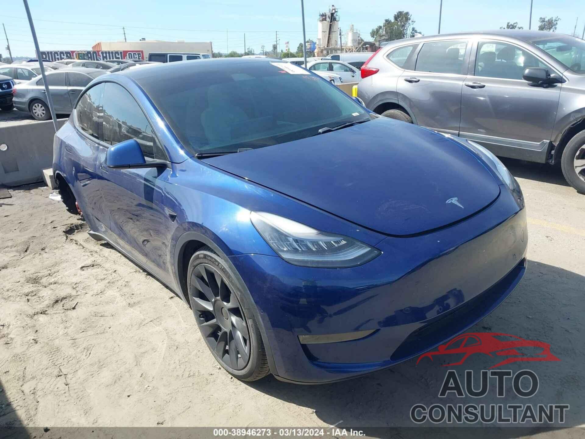 TESLA MODEL Y 2021 - 5YJYGDEE1MF078093