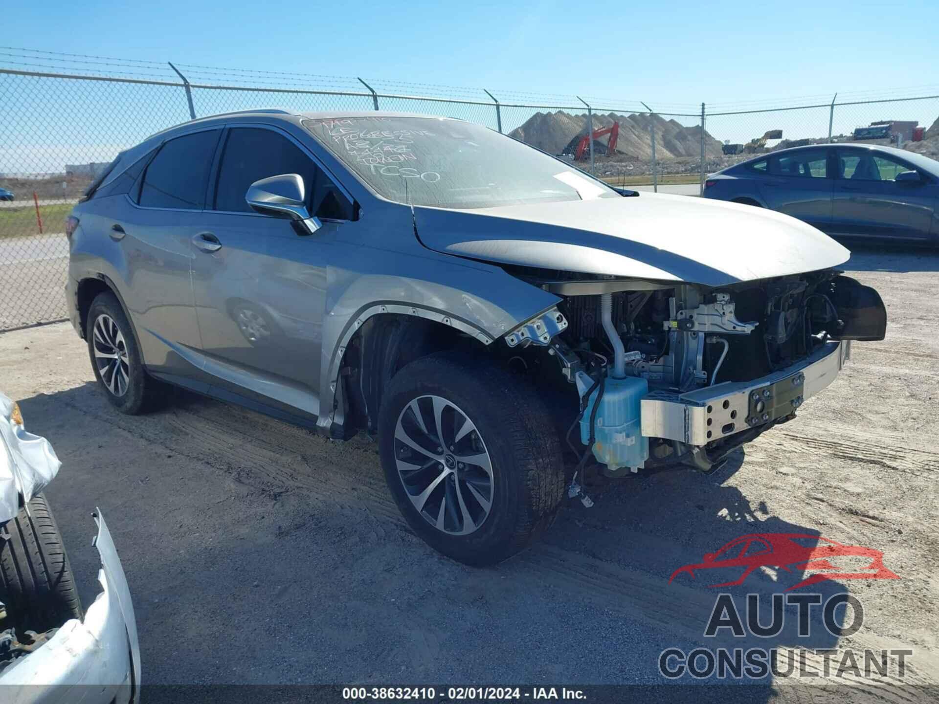 LEXUS RX 350 2022 - 2T2HZMAA9NC255763