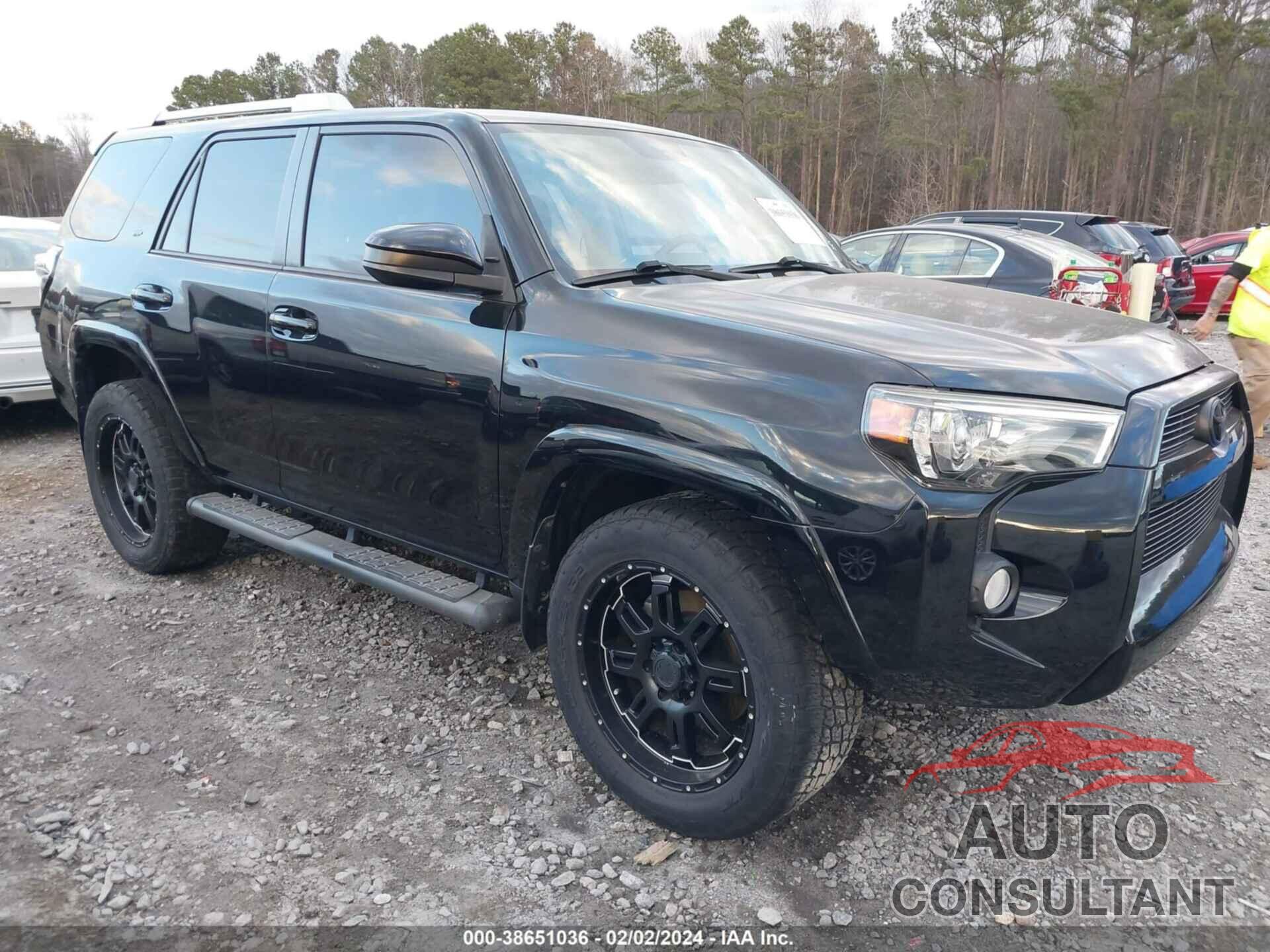 TOYOTA 4RUNNER 2017 - JTEZU5JR0H5159987