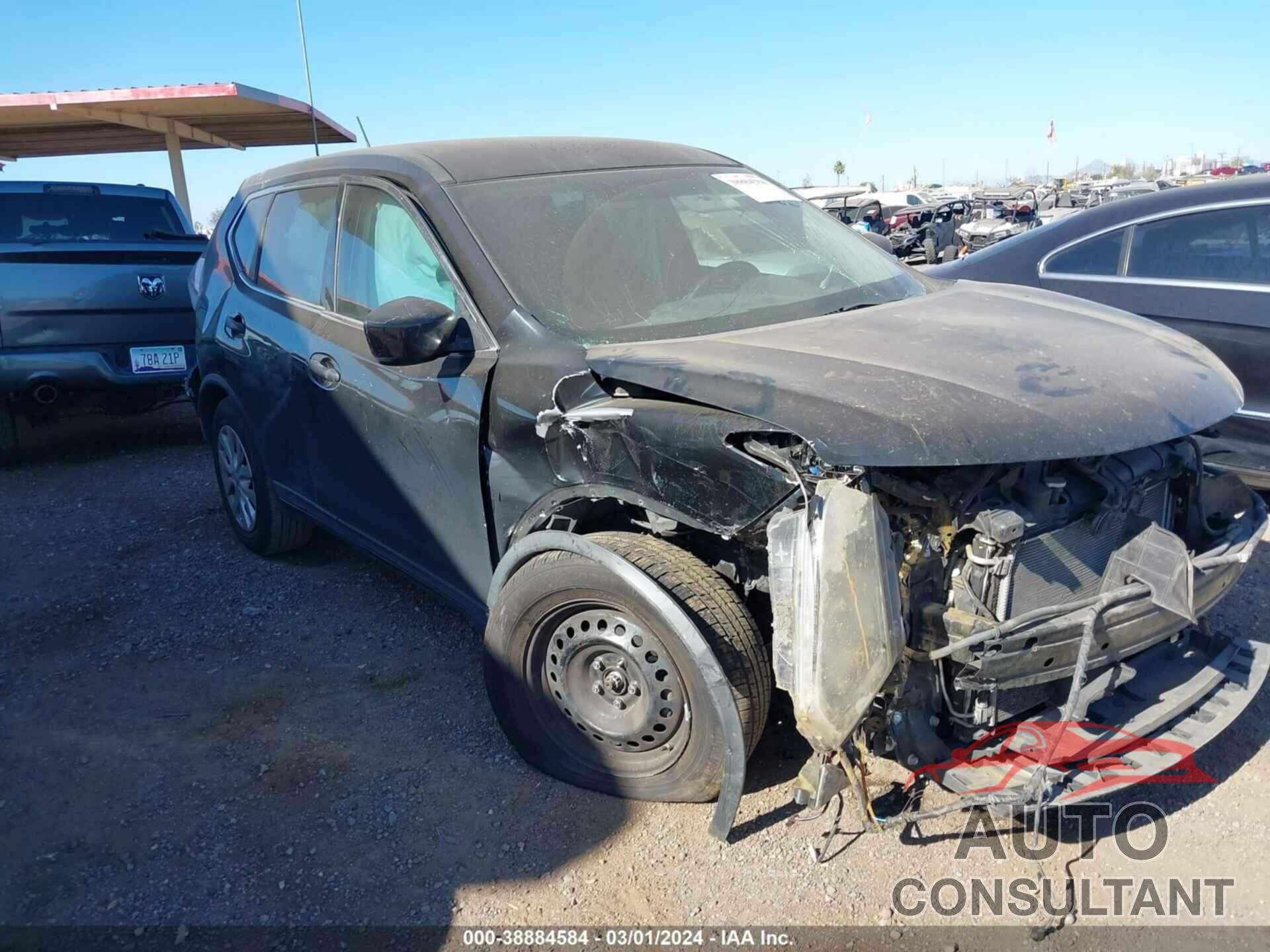 NISSAN ROGUE 2016 - KNMAT2MT7GP636430