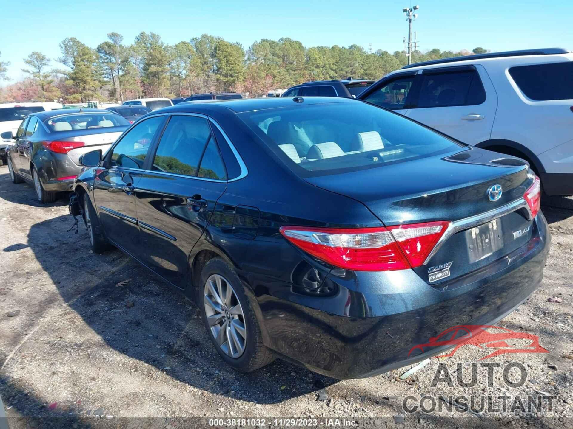 TOYOTA CAMRY 2017 - 4T1BD1FK1HU207380