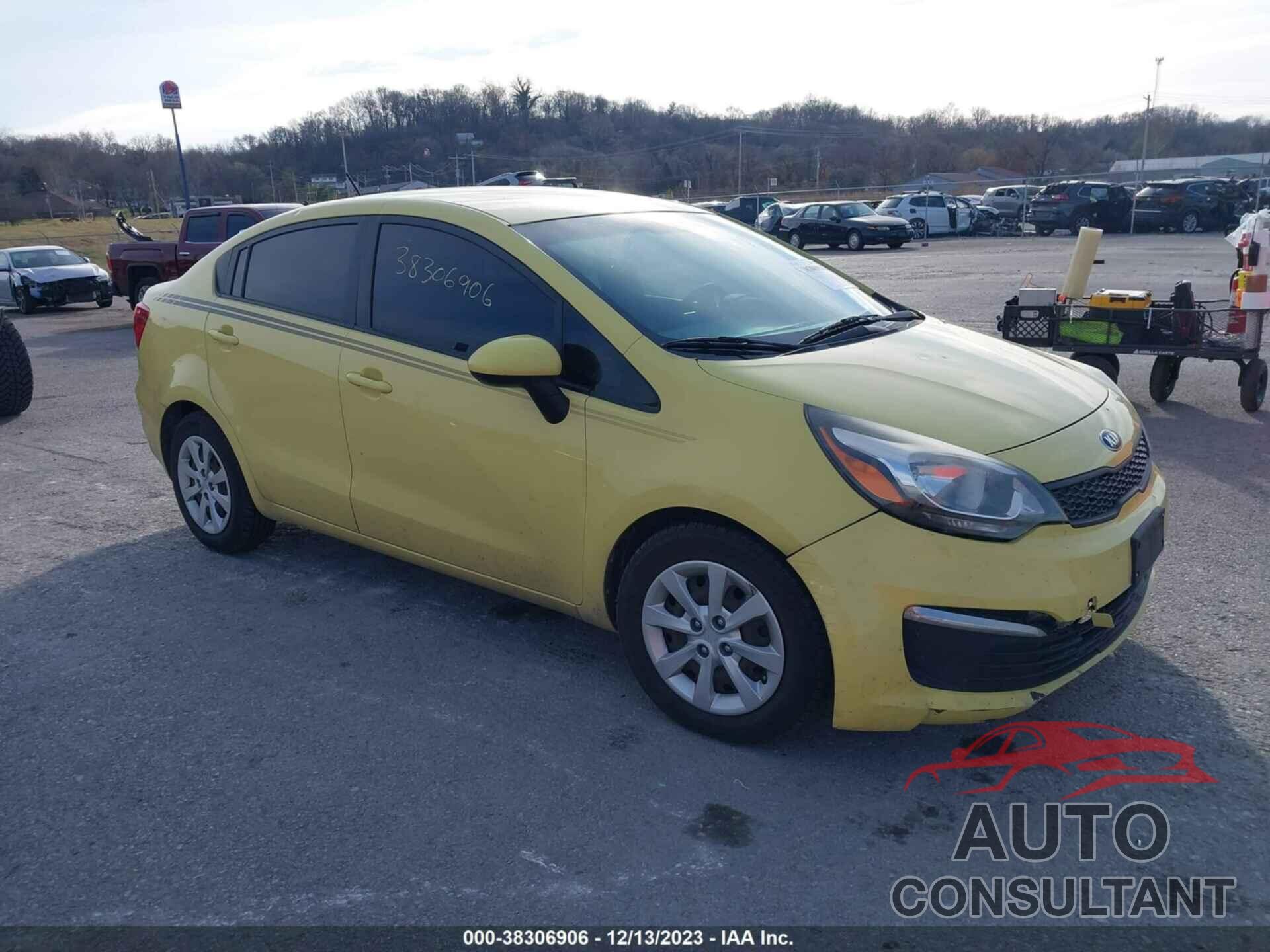 KIA RIO 2016 - KNADM4A32G6540024