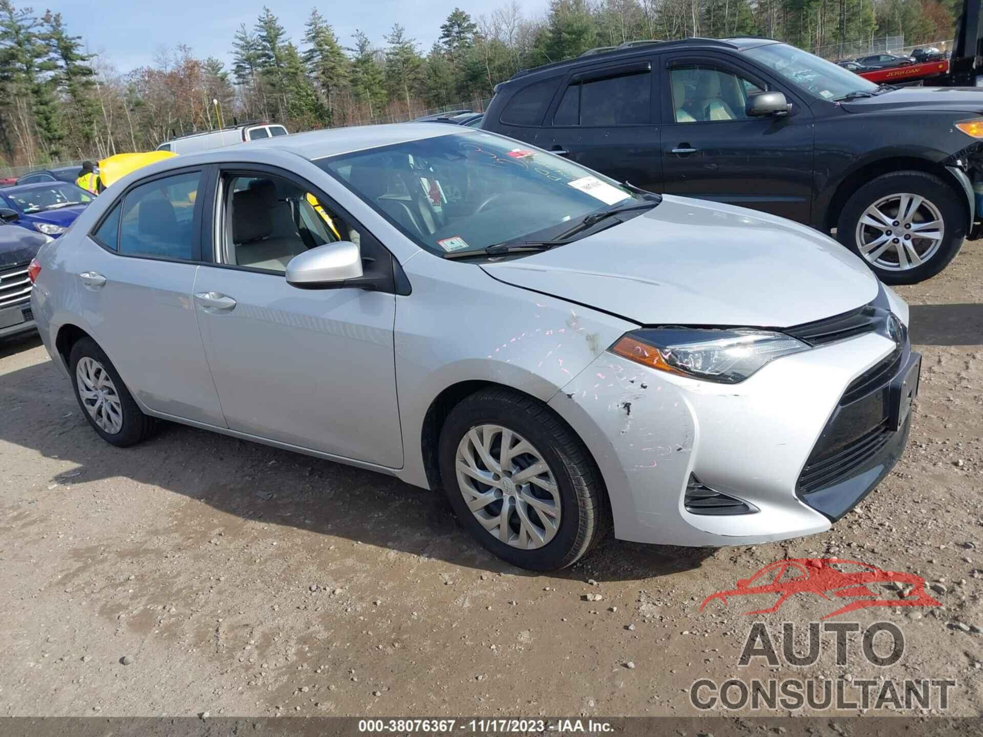TOYOTA COROLLA 2019 - 2T1BURHE6KC198898