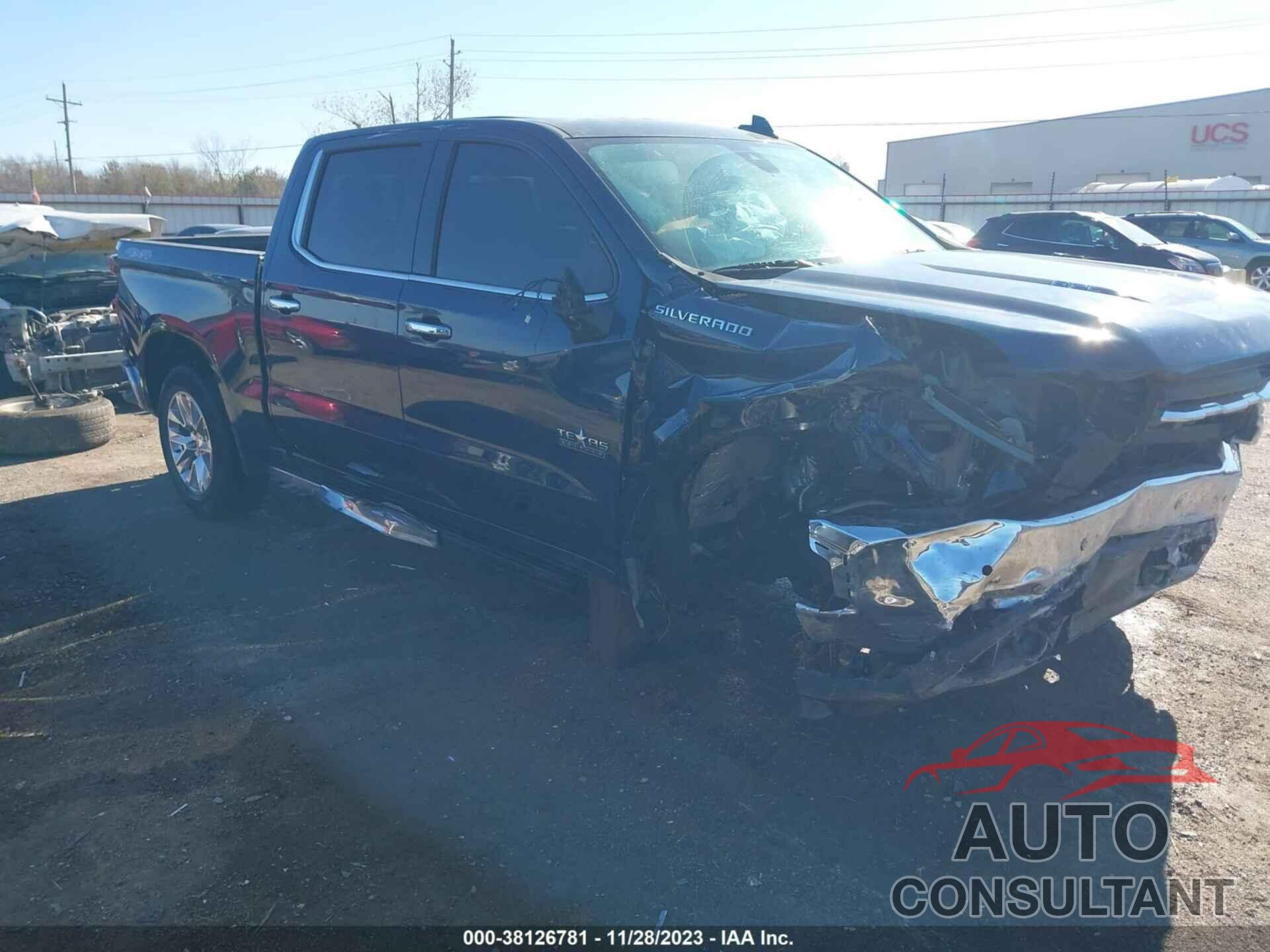CHEVROLET SILVERADO 1500 2021 - 1GCUYGEL5MZ144487