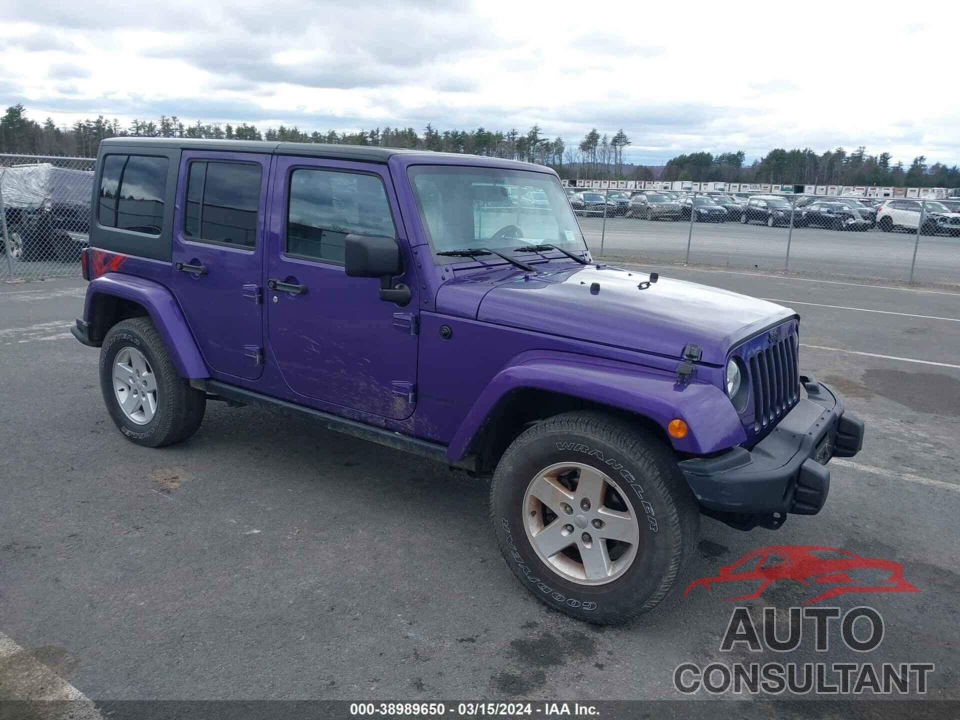 JEEP WRANGLER UNLIMITED 2016 - 1C4HJWEG0GL158131