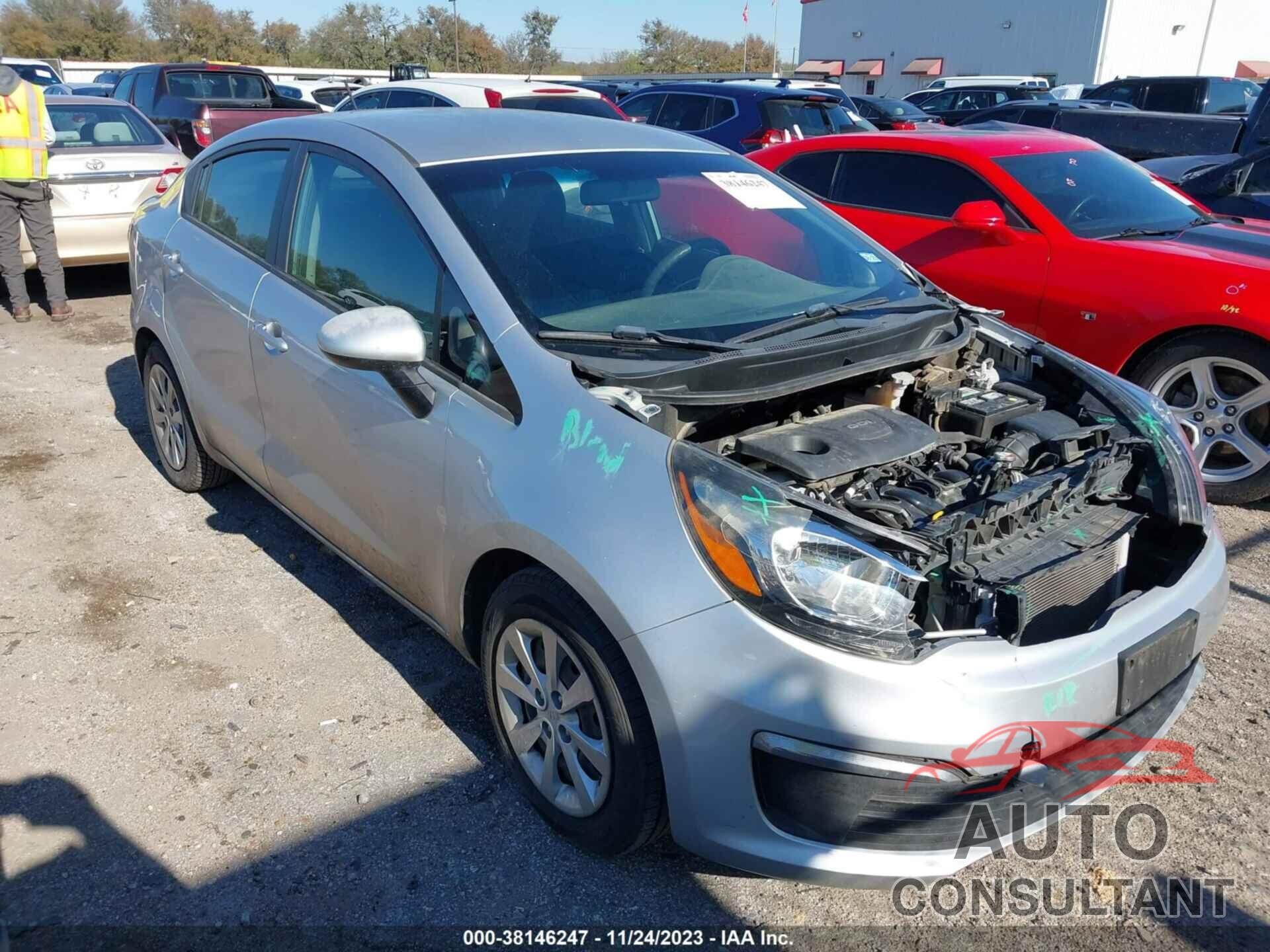 KIA RIO 2017 - KNADM4A39H6049029