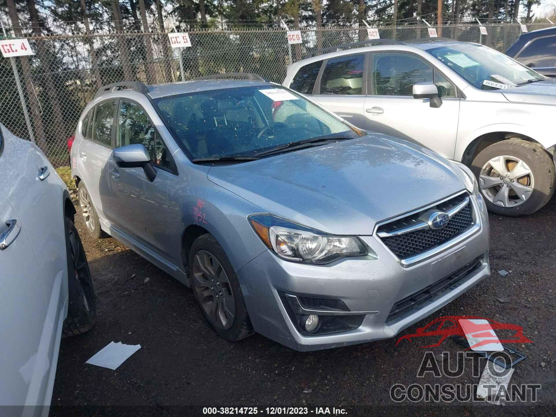 SUBARU IMPREZA 2015 - JF1GPAT60FH214583