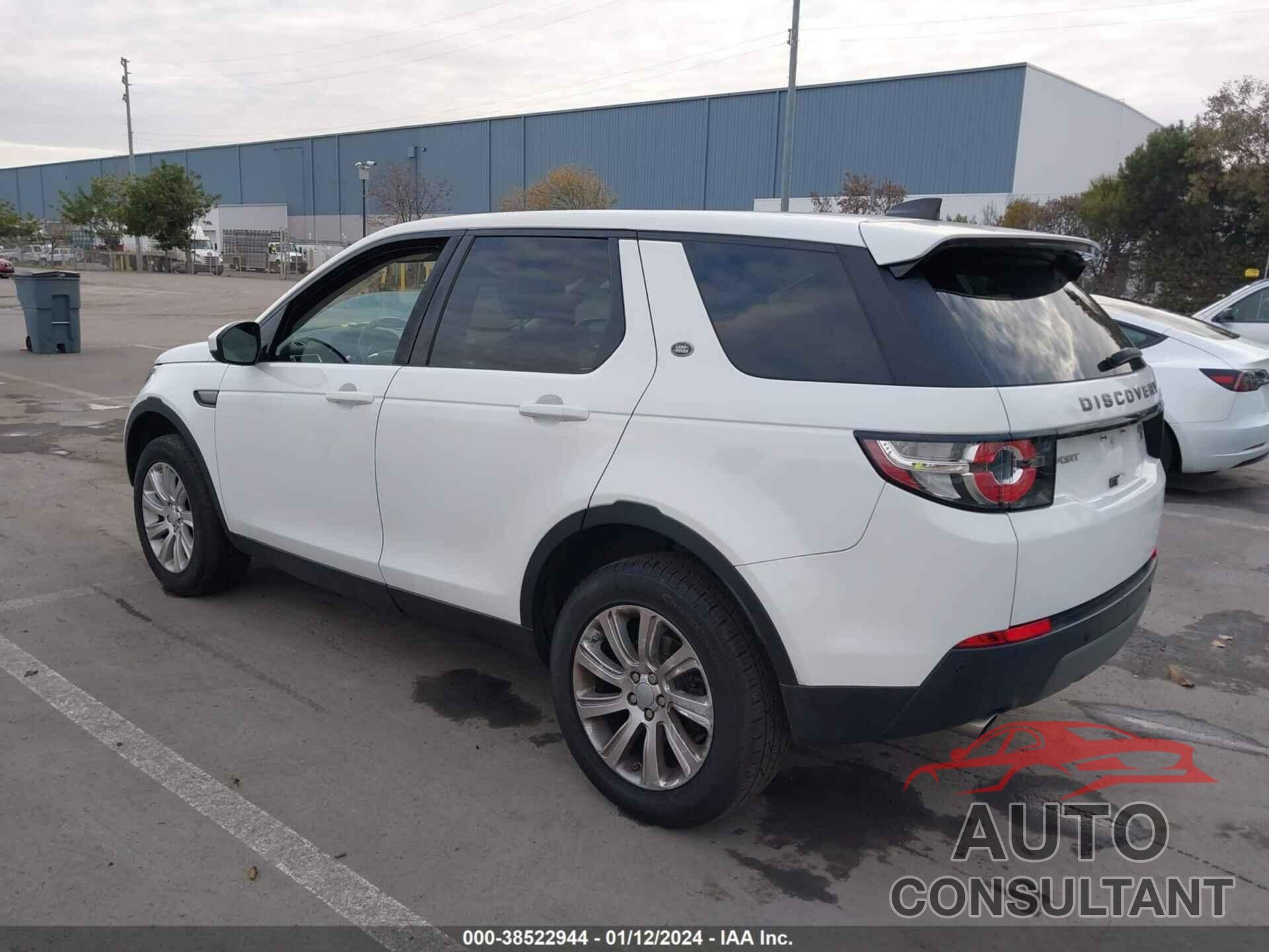 LAND ROVER DISCOVERY SPORT 2017 - SALCP2BGXHH672197