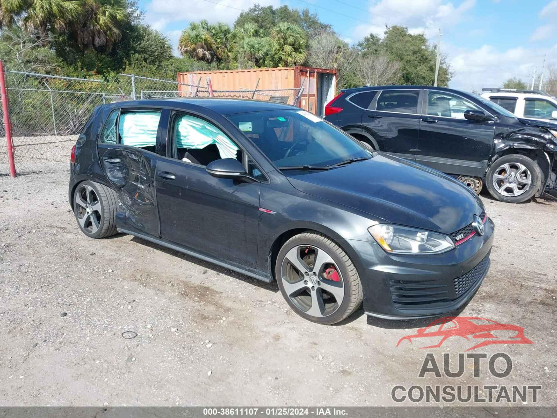 VOLKSWAGEN GTI 2016 - 3VW4T7AU8GM036669
