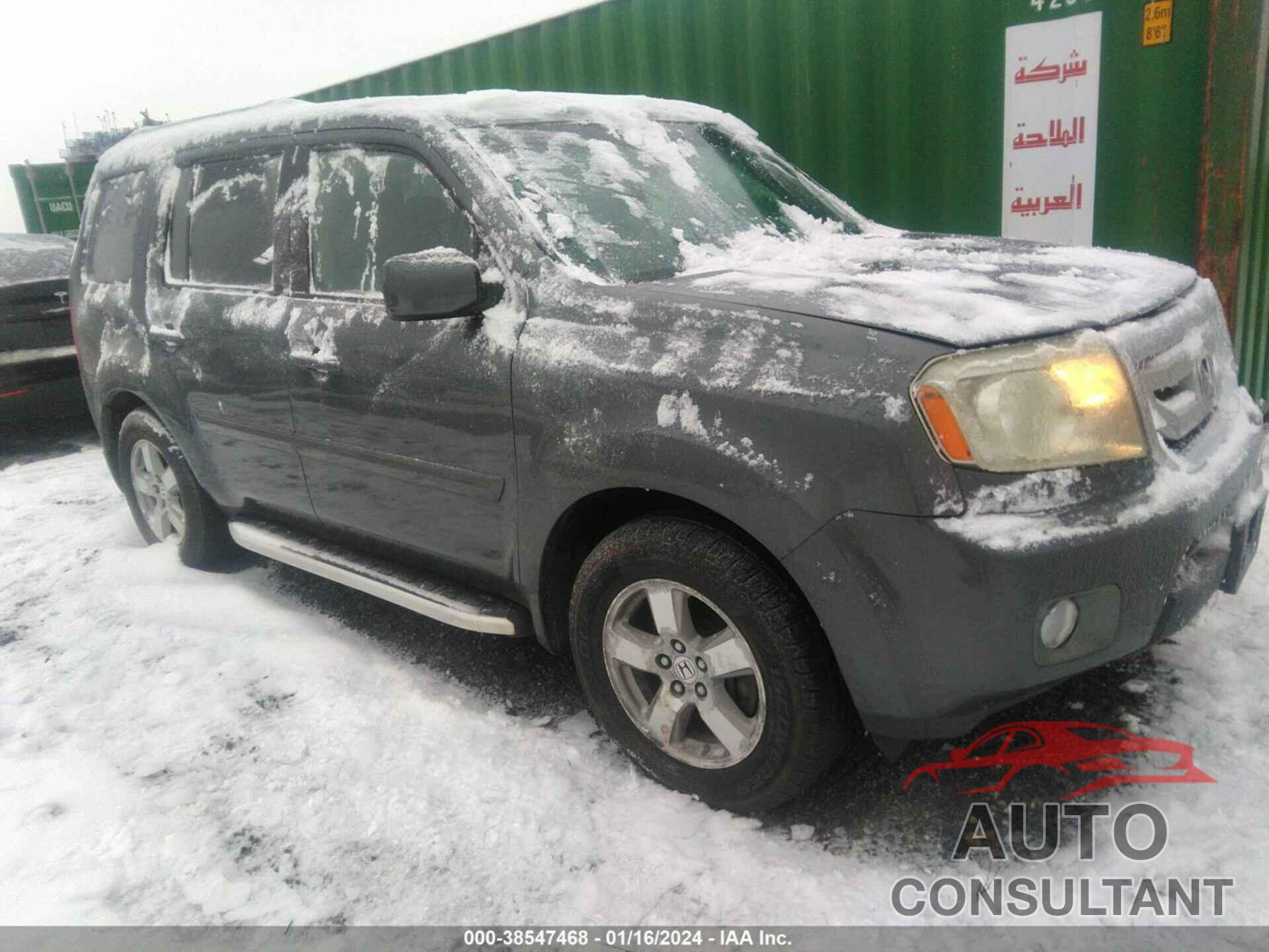HONDA PILOT 2009 - 5FNYF485X9B022370
