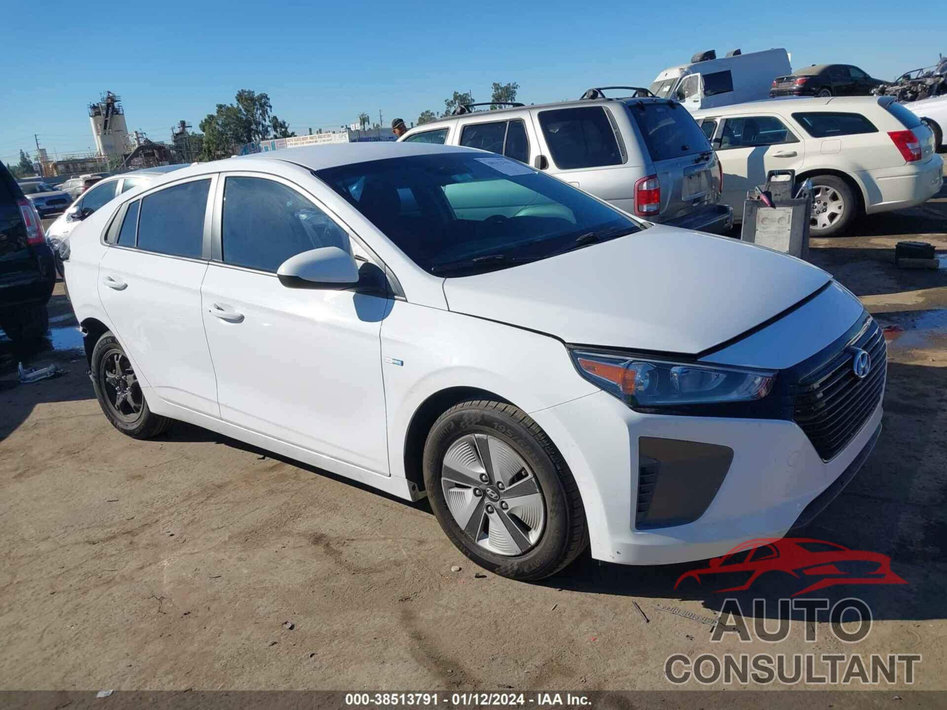 HYUNDAI IONIQ HYBRID 2019 - KMHC65LC5KU167377