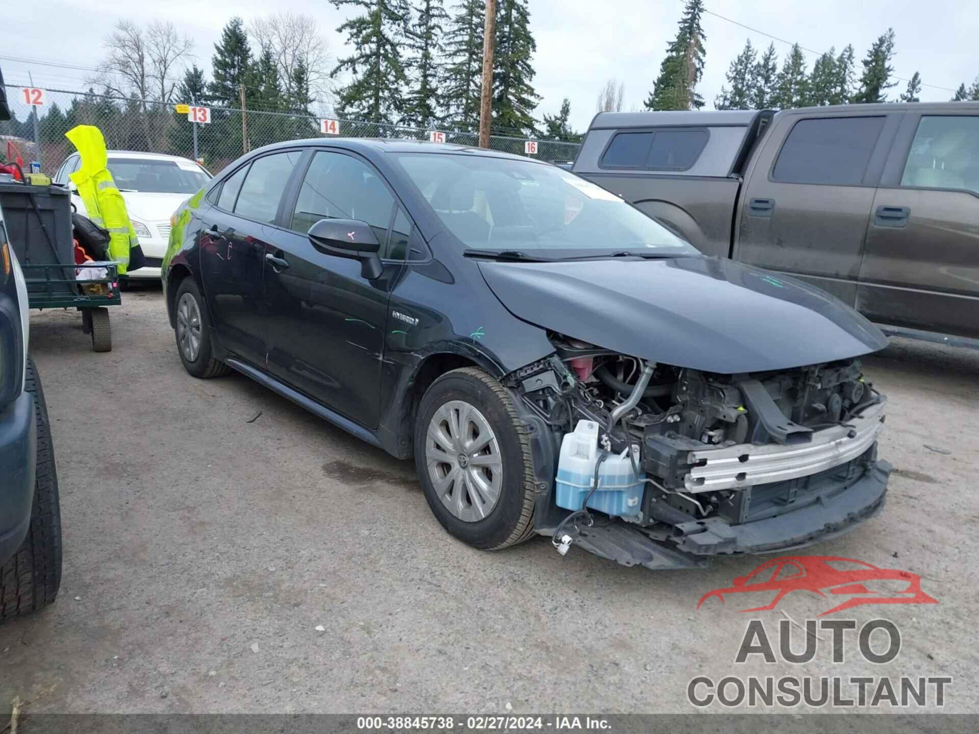 TOYOTA COROLLA 2021 - JTDEAMDE5MJ012998