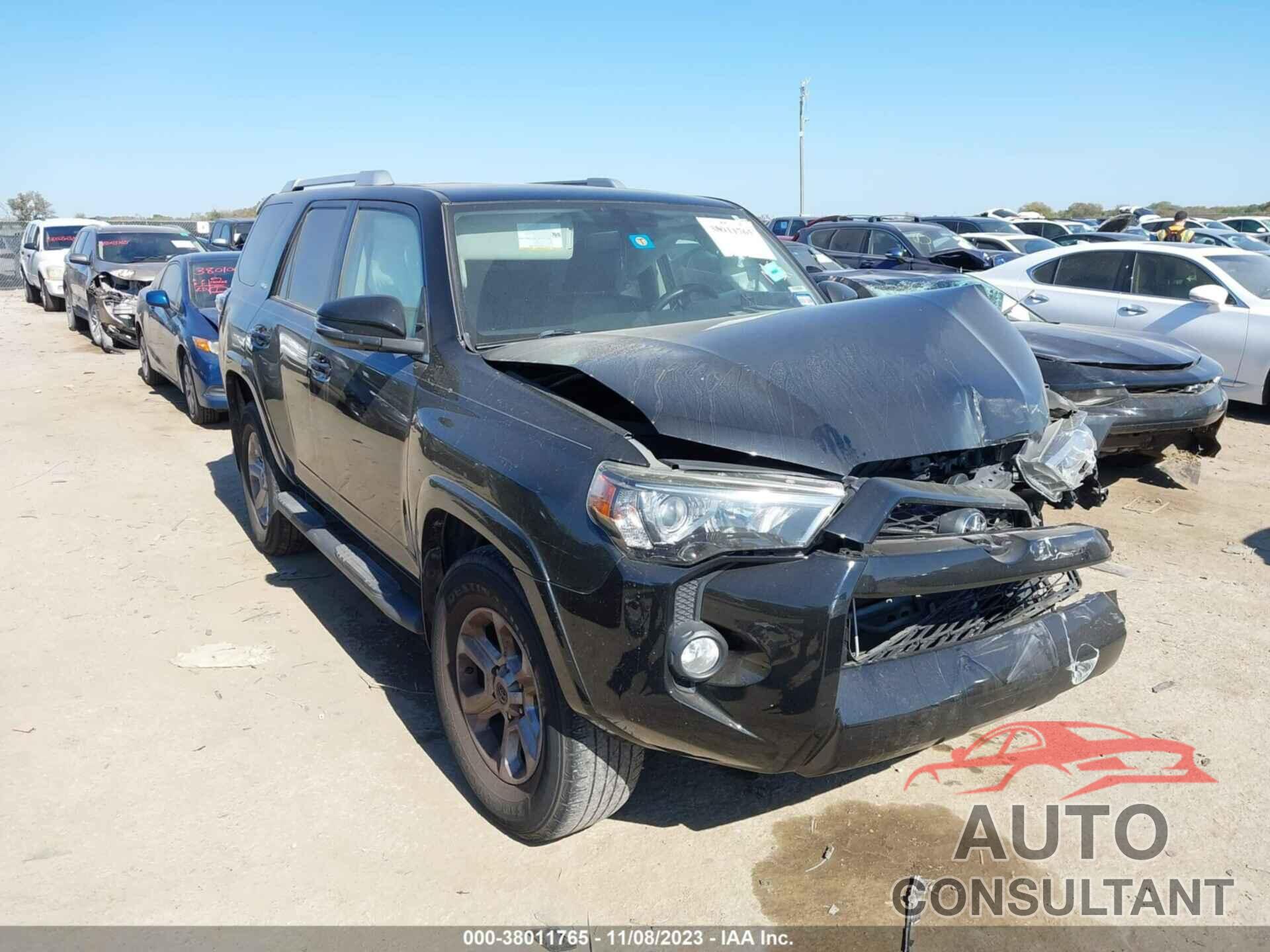 TOYOTA 4RUNNER 2016 - JTEZU5JR9G5112472